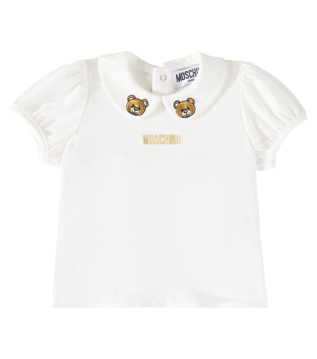 Baby cotton-blend T-shirt | Moschino Kids