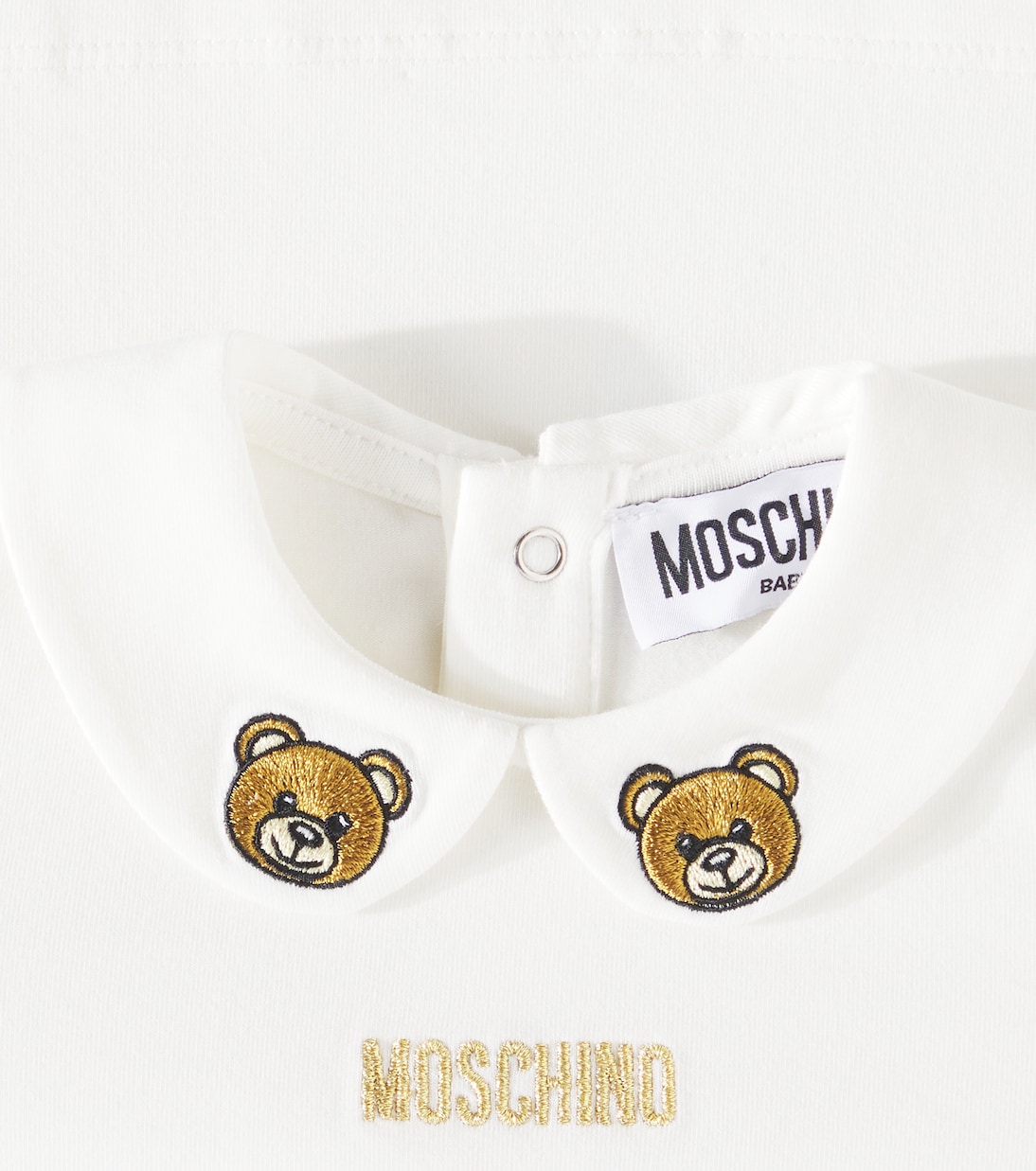 Baby cotton-blend T-shirt | Moschino Kids