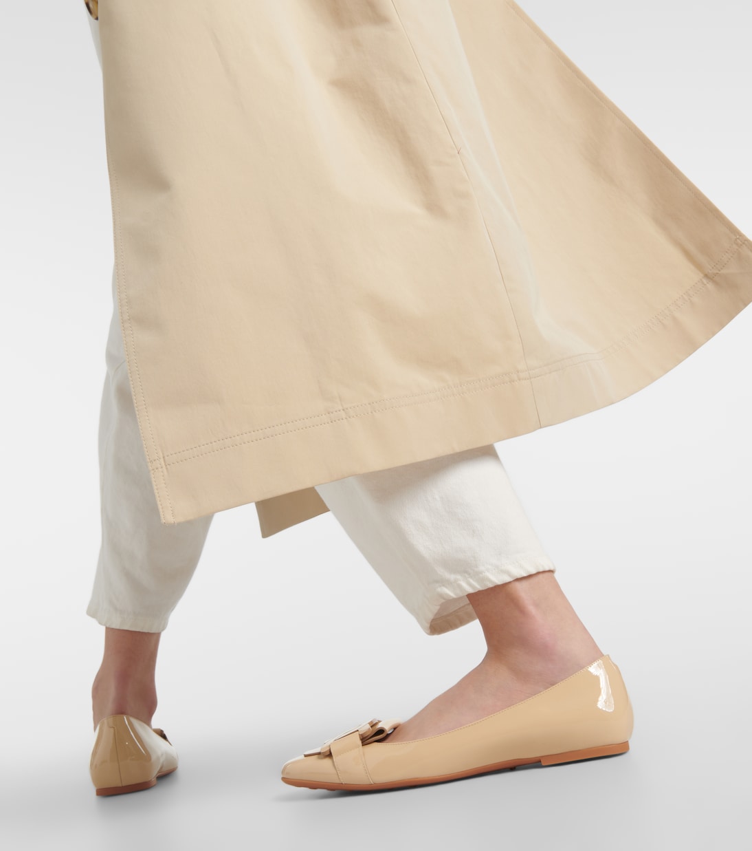 Ballerinas Kate aus Lackleder | Tod's