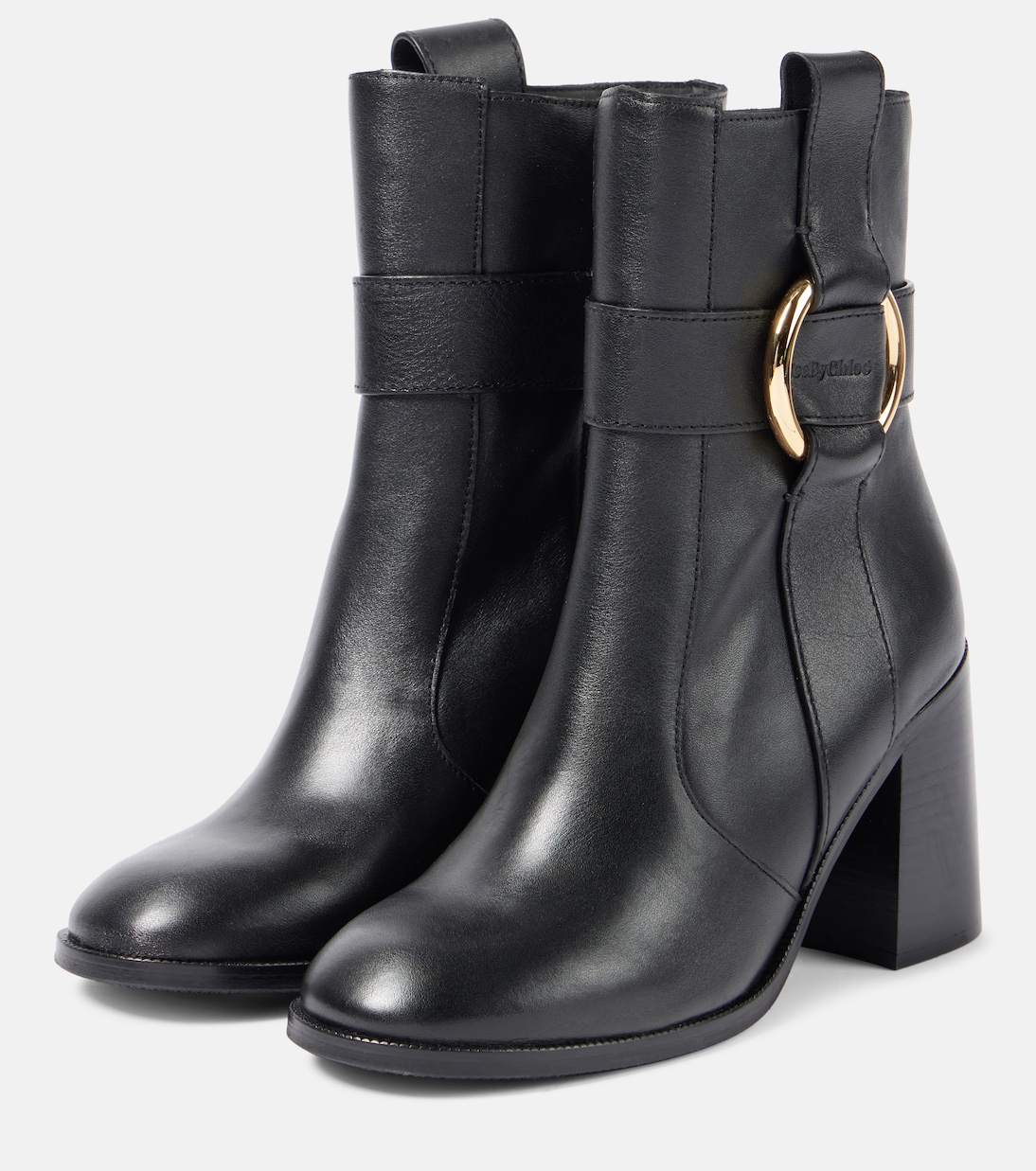 Ankle Boots Zelda 90 aus Leder | See By Chloé