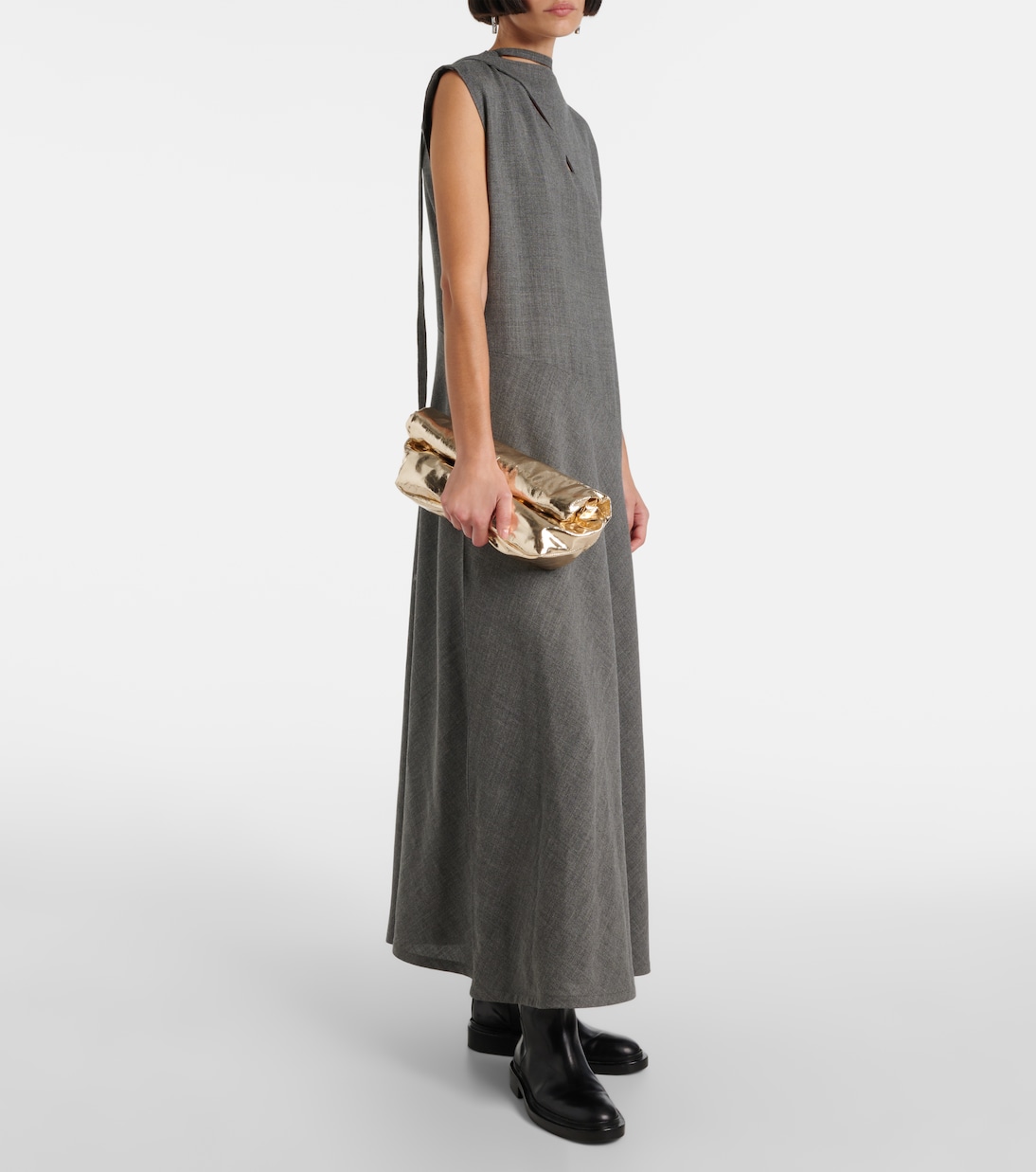 Borsa a tracolla Rollup Small in pelle | Jil Sander