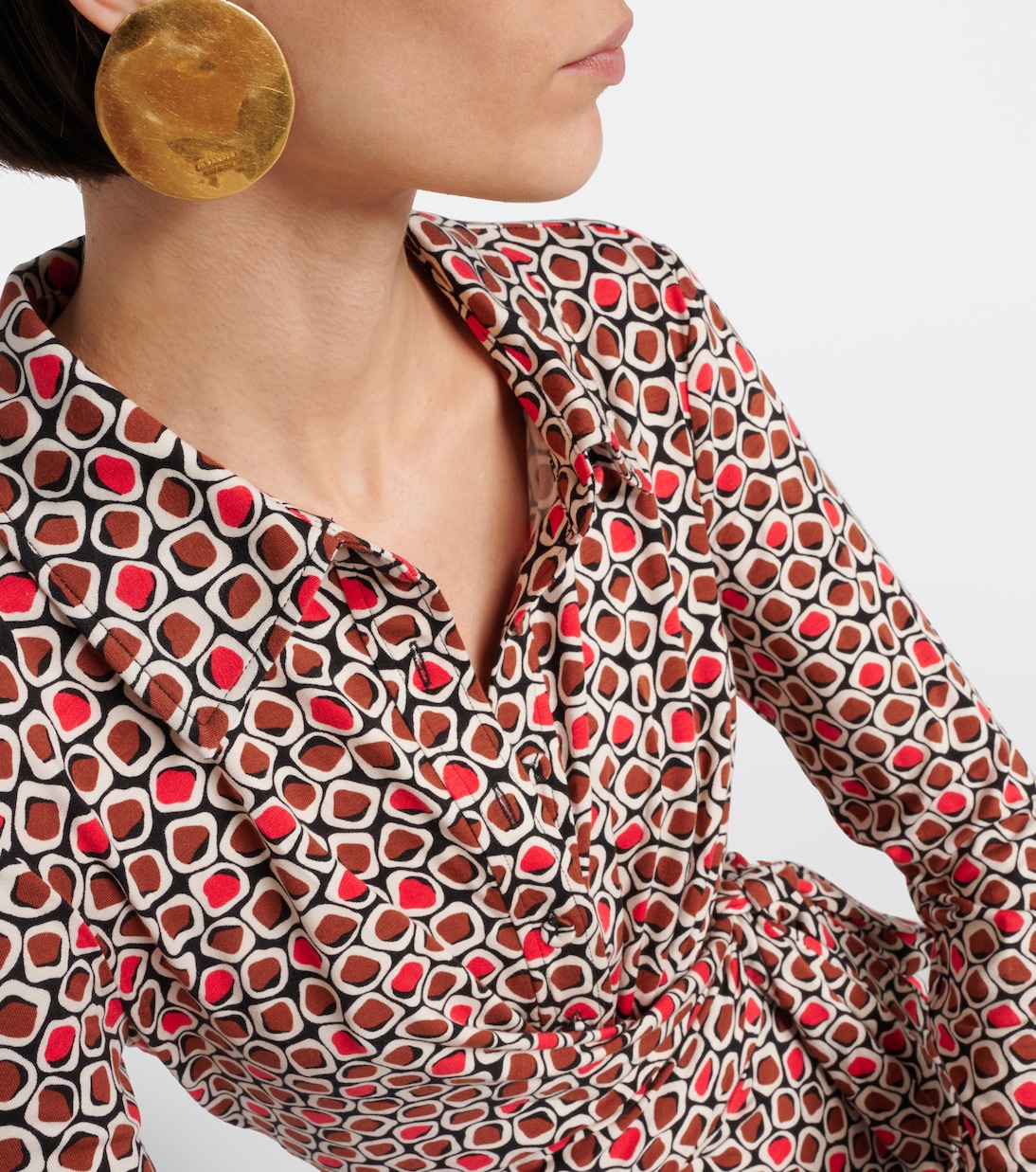 Mono Michell de jersey estampado | Diane von Furstenberg