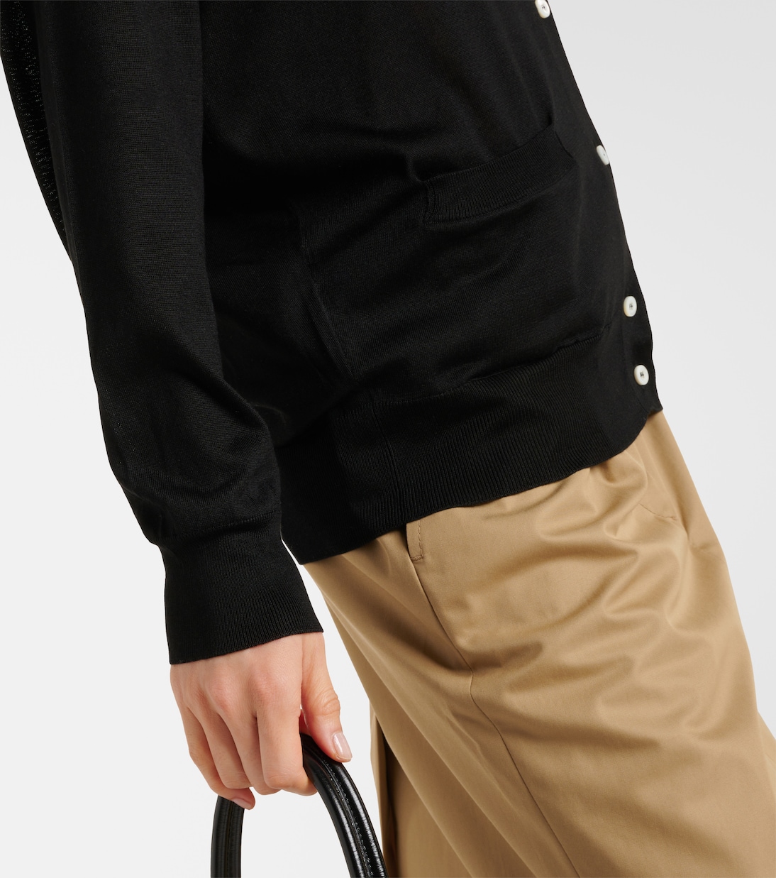 Cardigan en soie | Prada