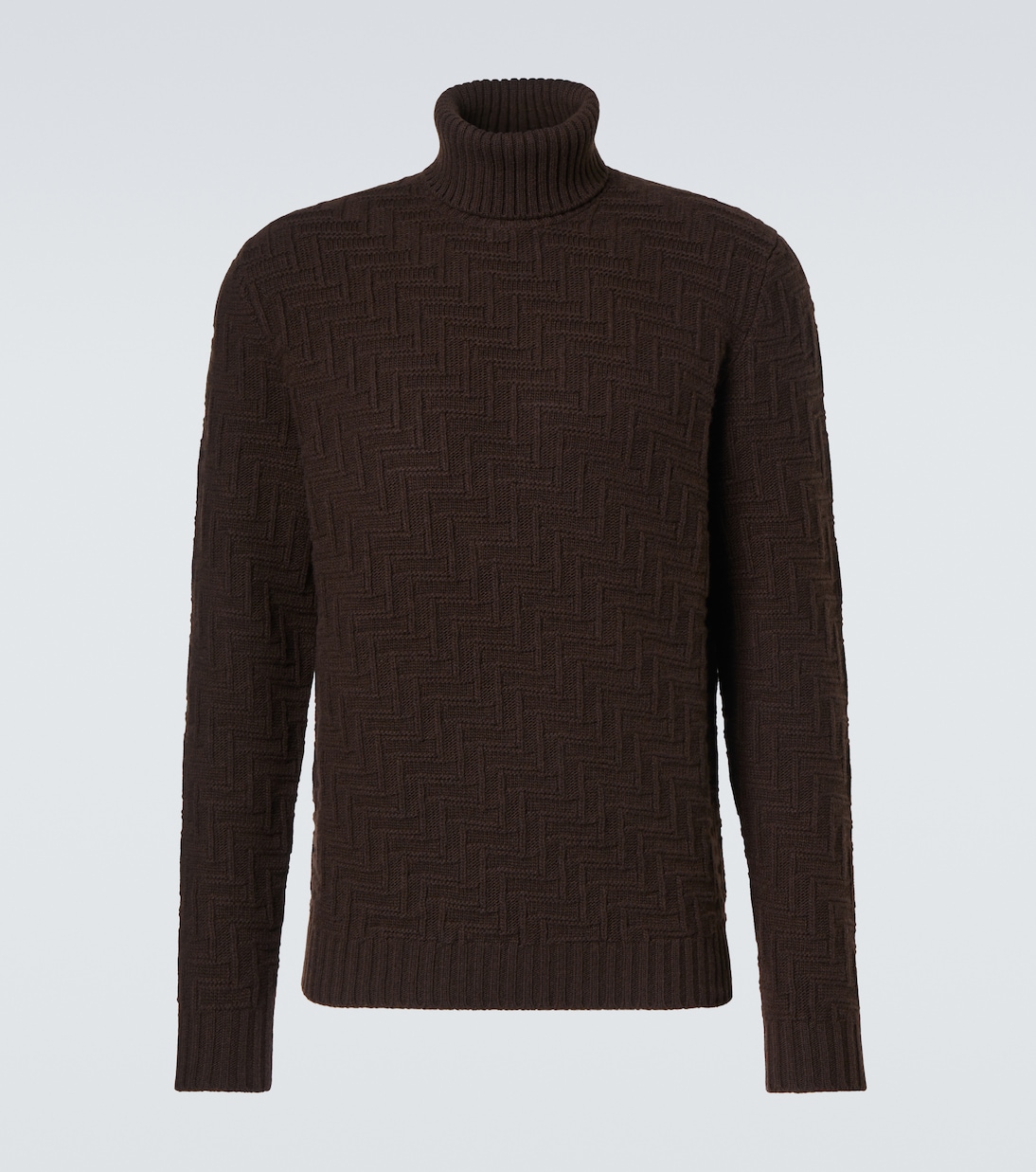Wool and cashmere turtleneck sweater | Prada