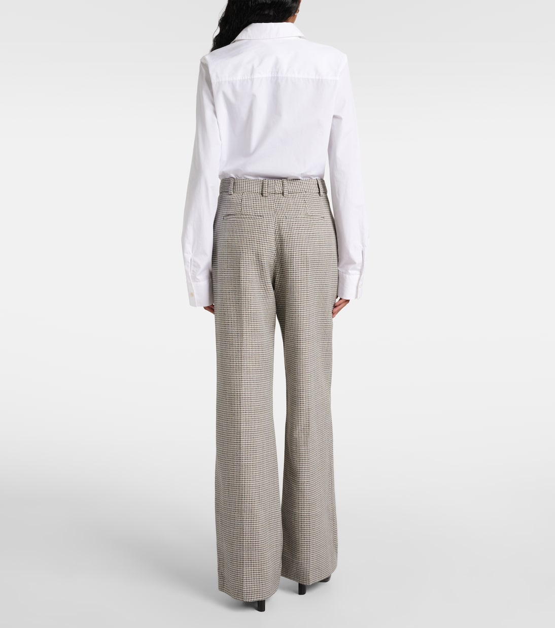 Pantalon évasé Mouline Laumiere en laine | Joseph