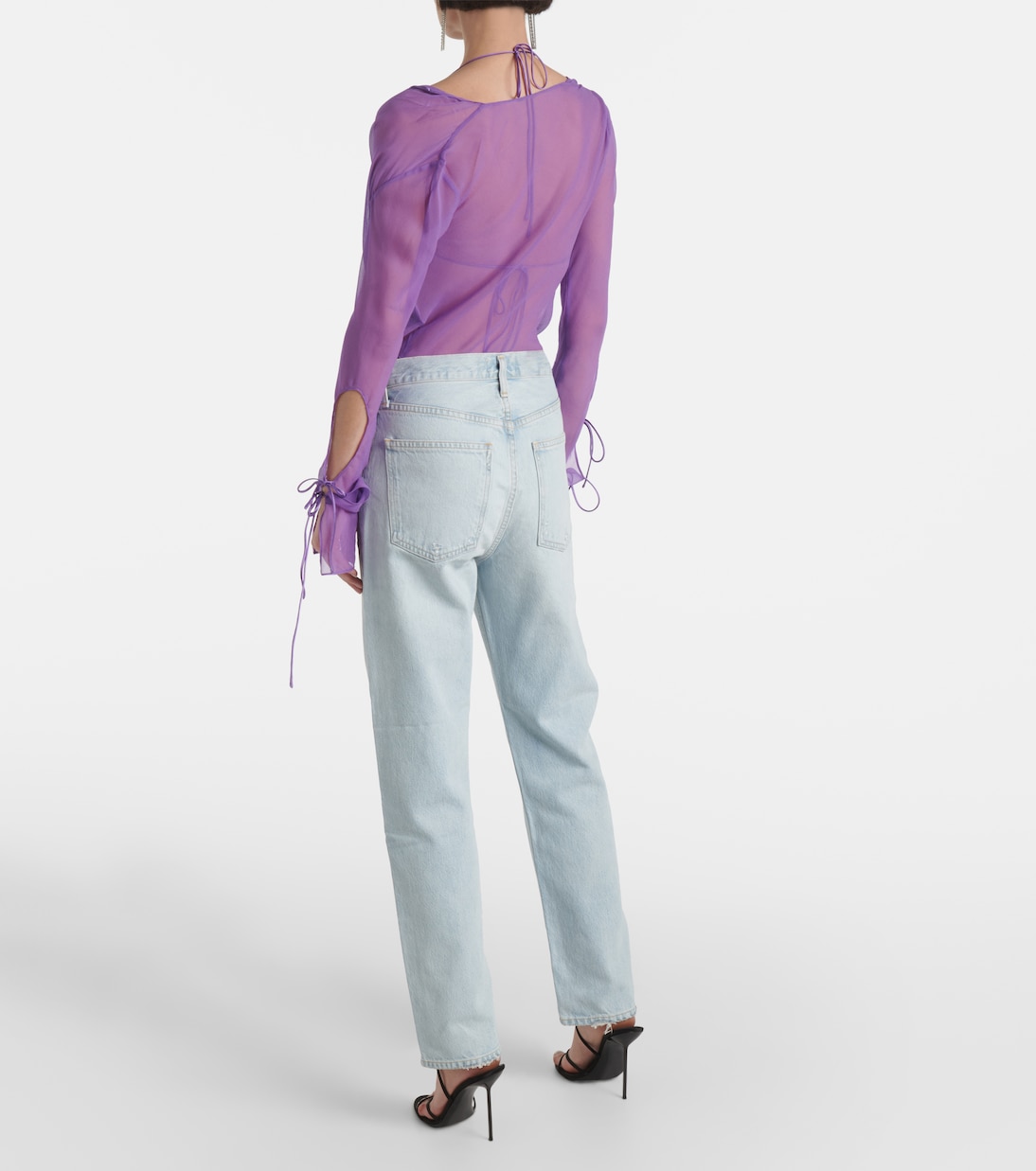 90's mid-rise straight jeans | Agolde