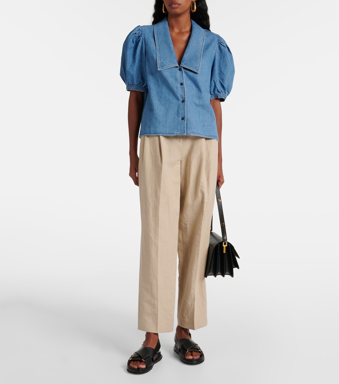 Top Sailor aus Denim | Frame