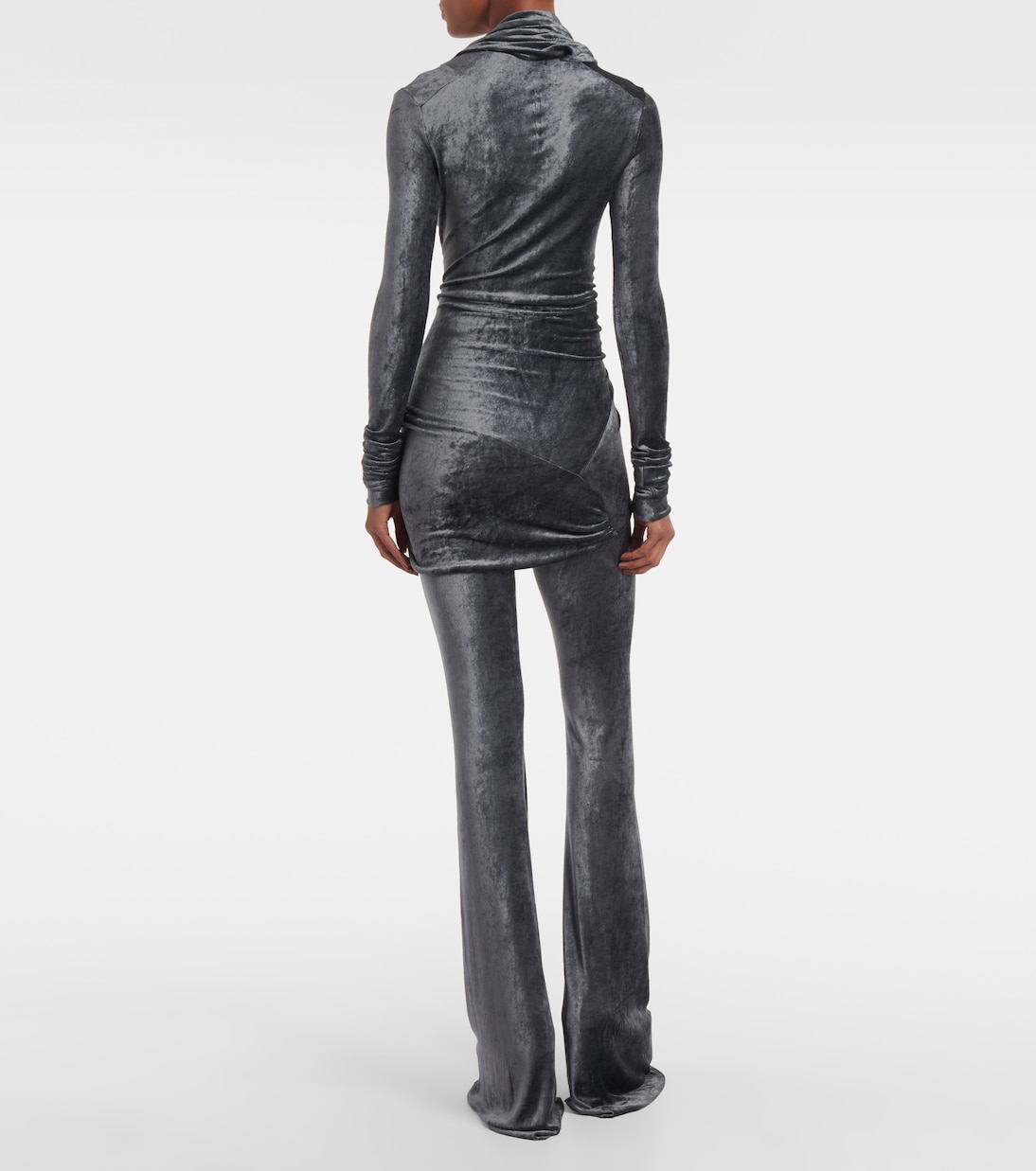 Top Magnetic de terciopelo cruzado | Rick Owens