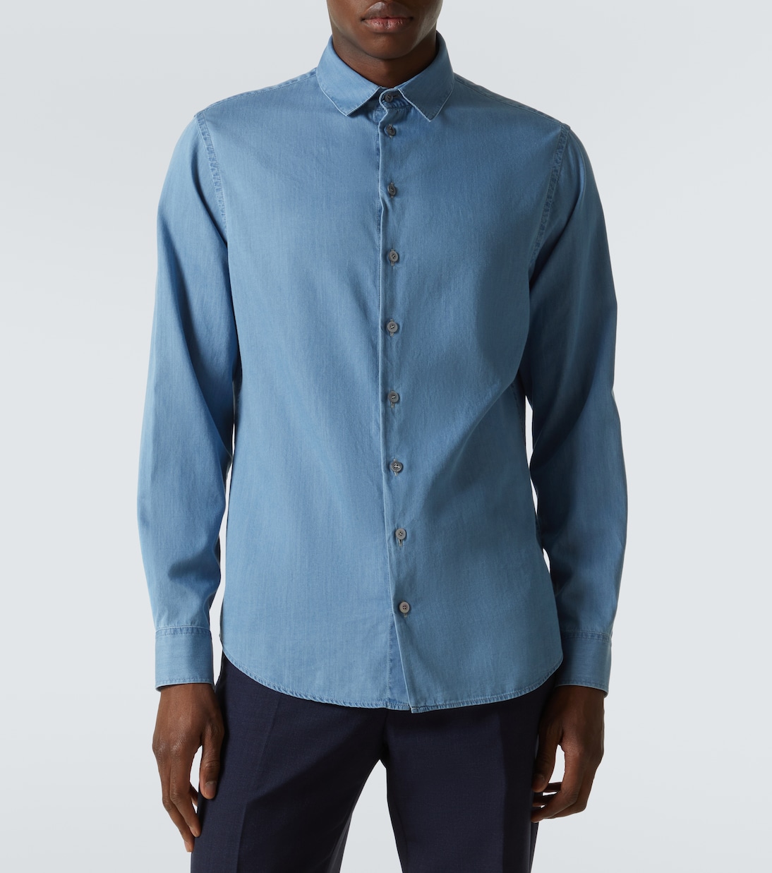 Camicia in chambray | Giorgio Armani