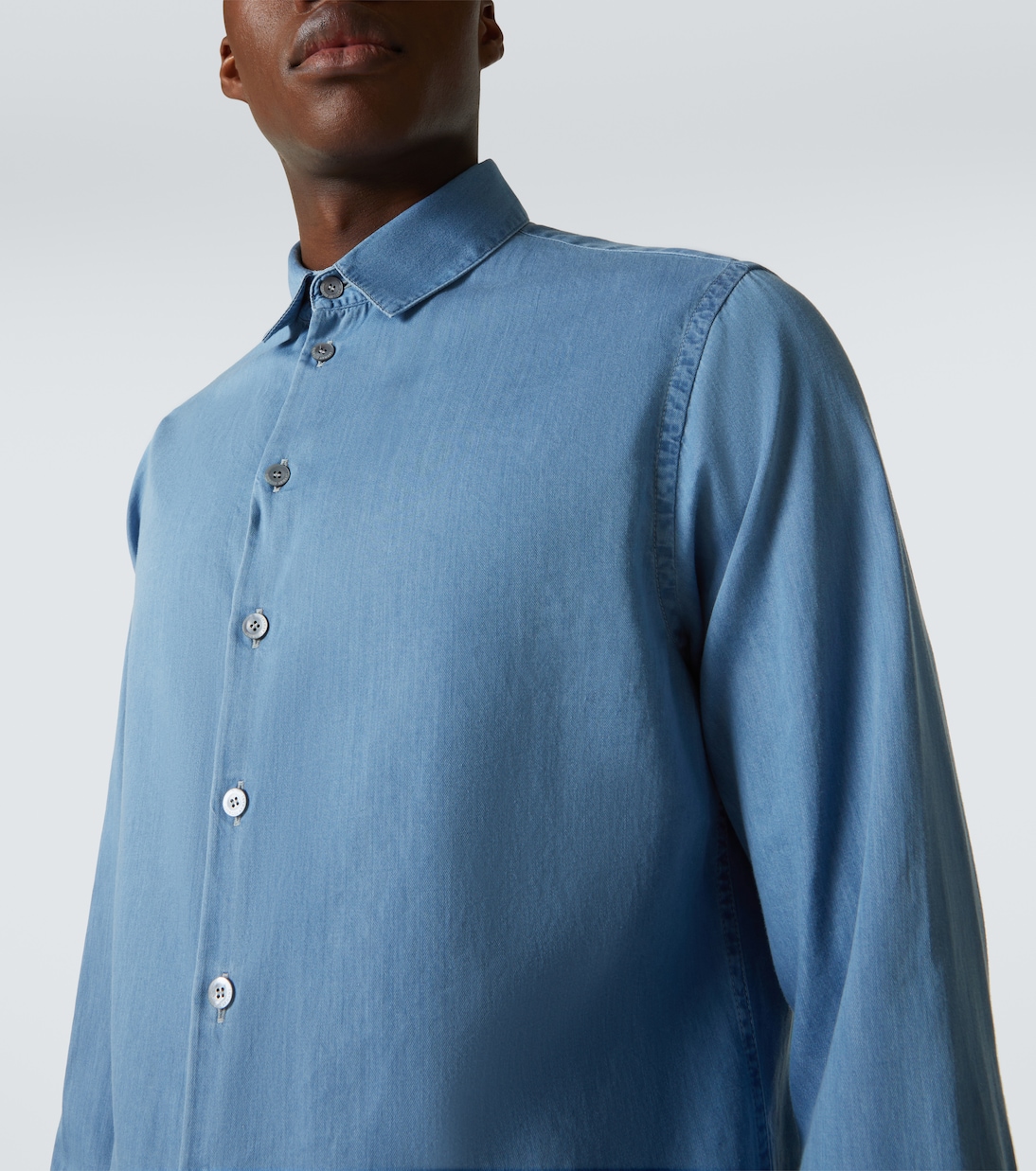 Camicia in chambray | Giorgio Armani