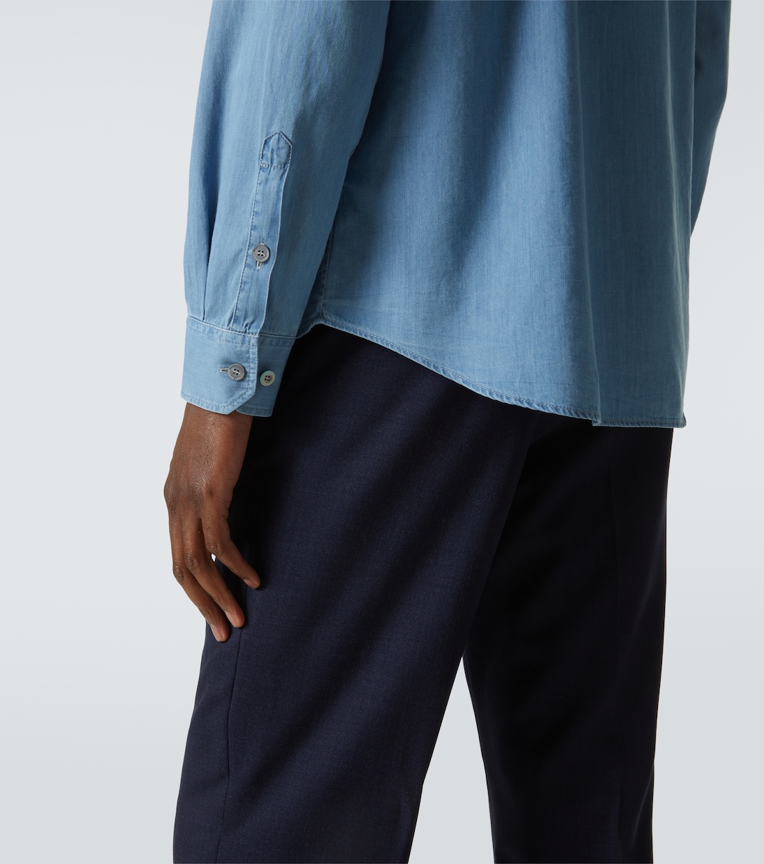 Camicia in chambray | Giorgio Armani