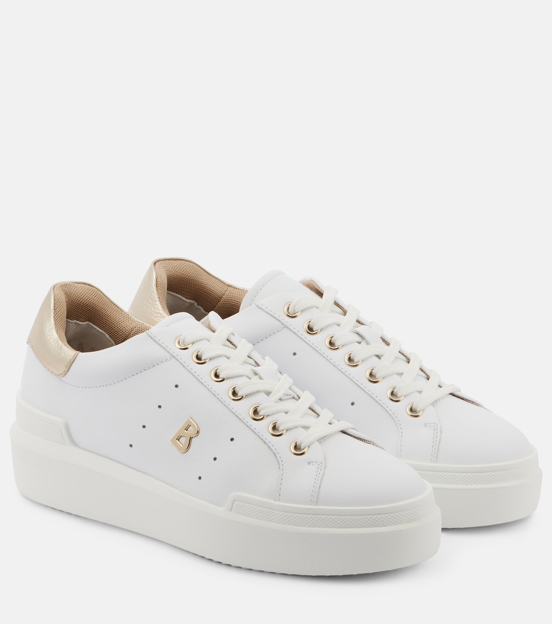 Baskets Hollywood à plateforme en cuir | Bogner