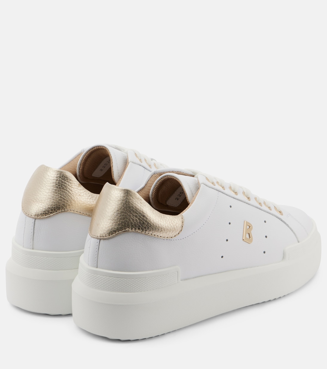 Baskets Hollywood à plateforme en cuir | Bogner