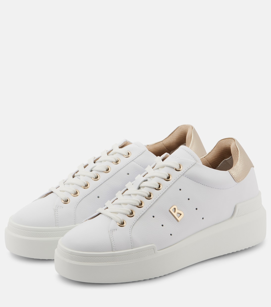 Baskets Hollywood à plateforme en cuir | Bogner