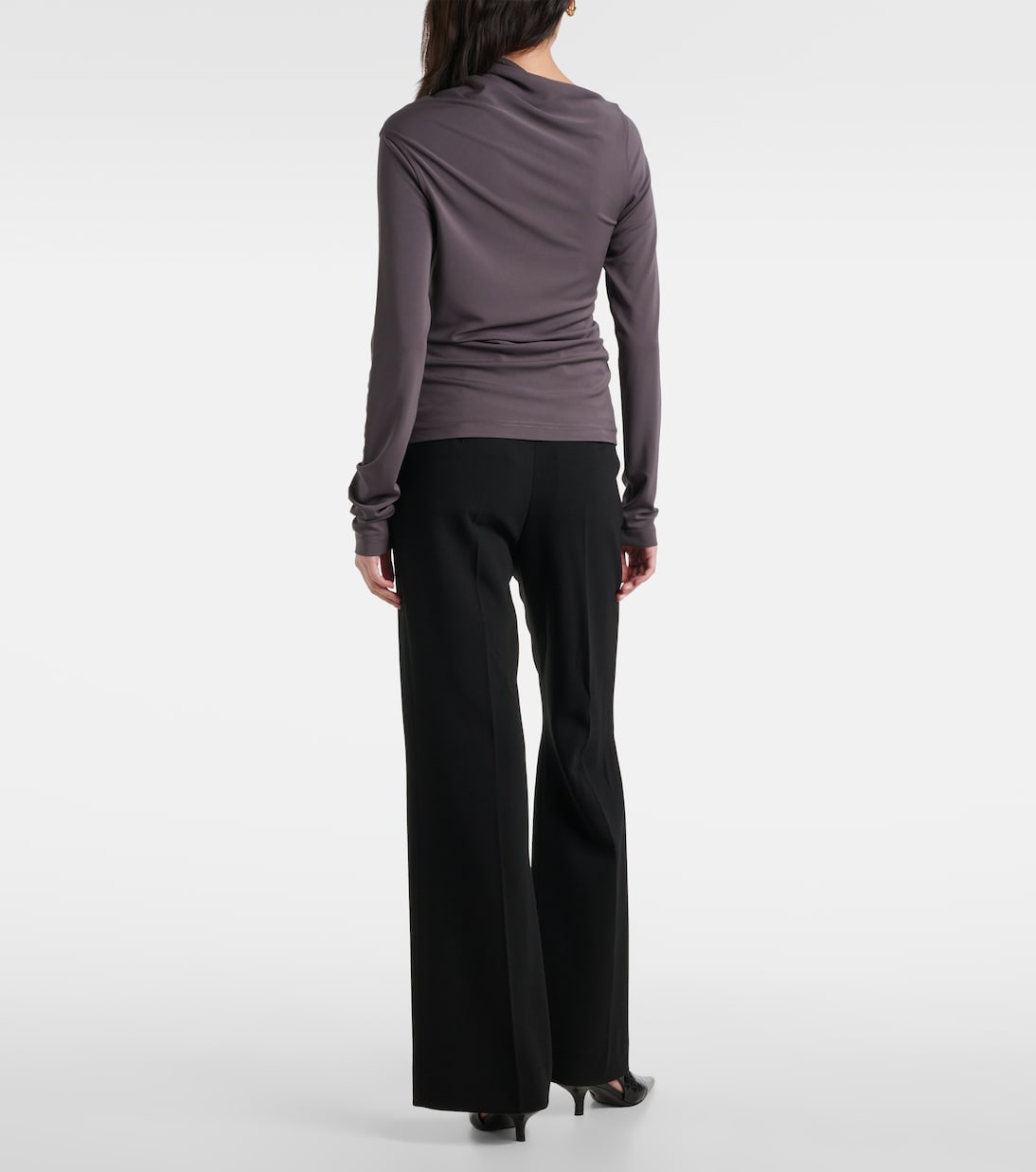 Top in jersey con ruches | Toteme