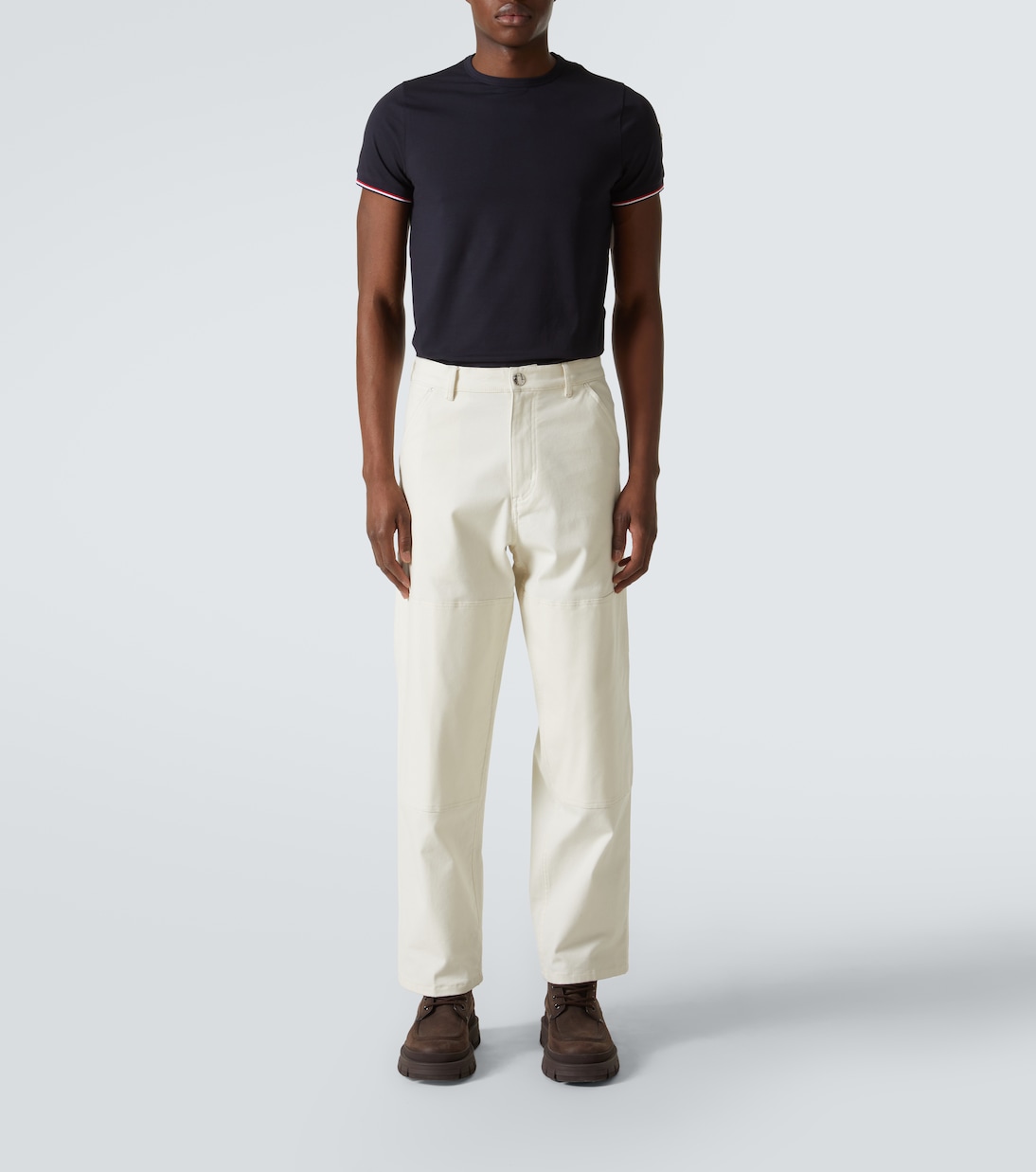 Camiseta Tricolor de mezcla de algodón | Moncler