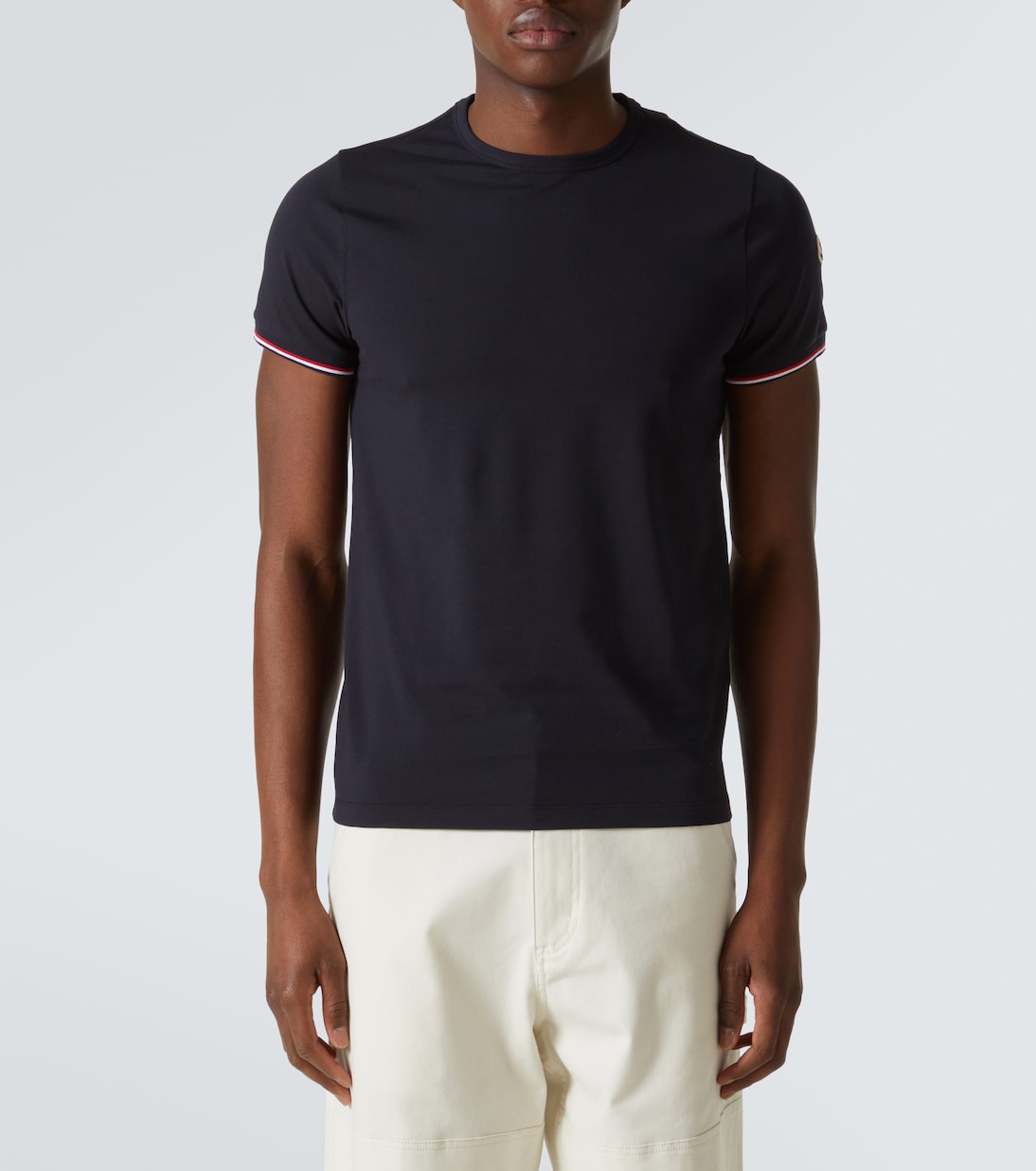 Camiseta Tricolor de mezcla de algodón | Moncler