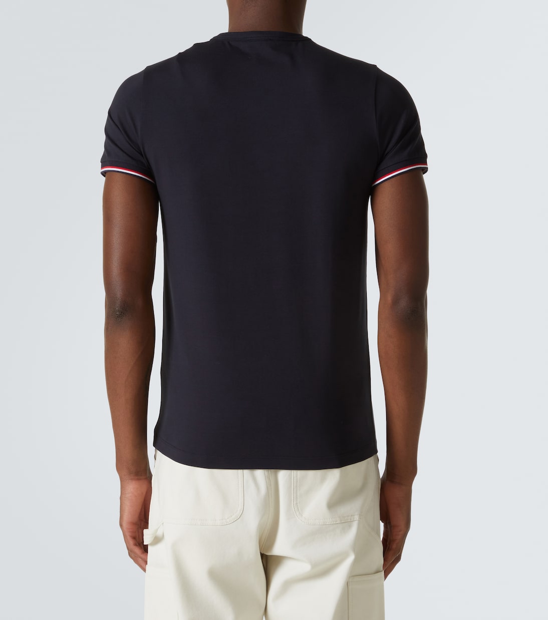 Camiseta Tricolor de mezcla de algodón | Moncler
