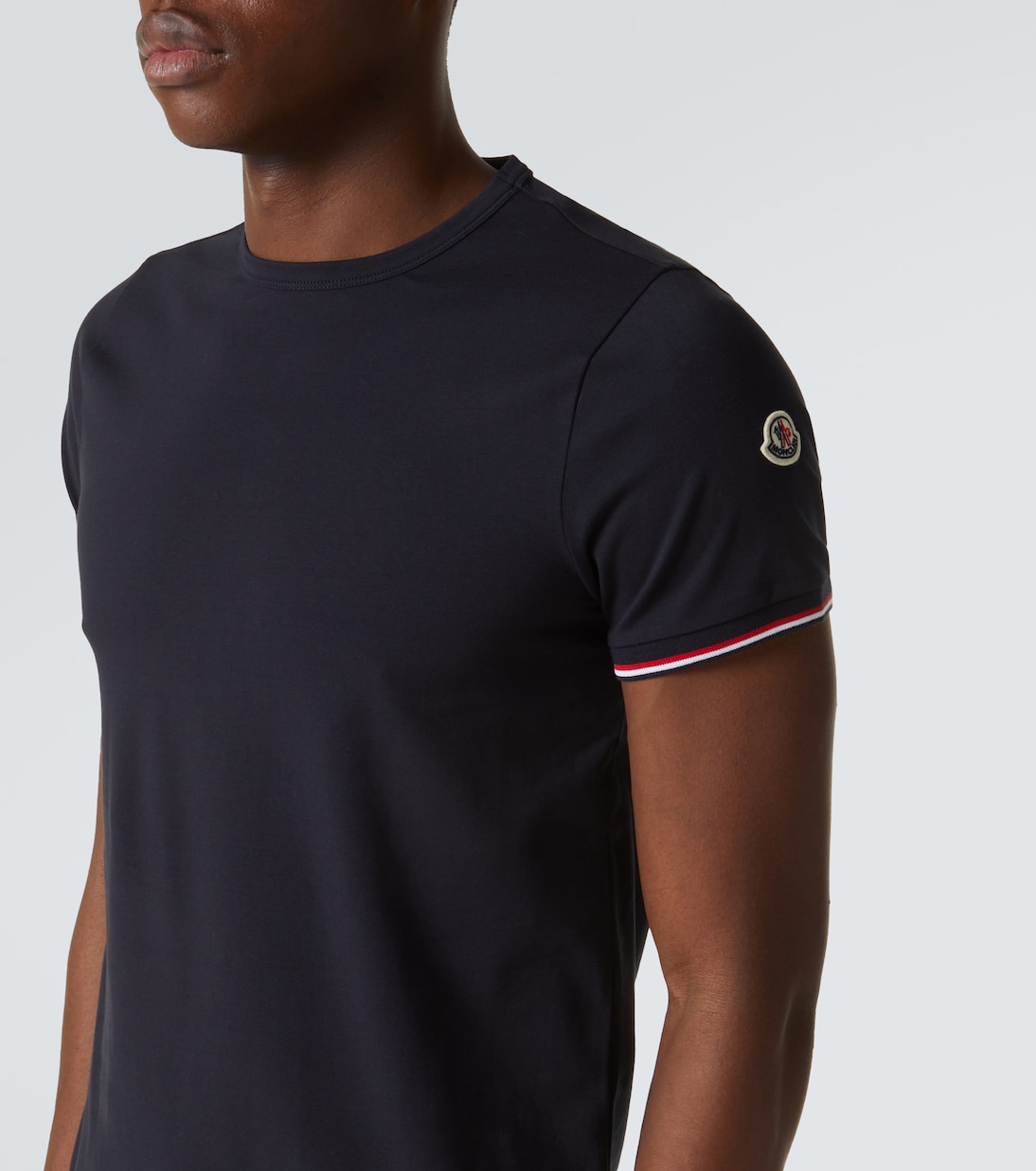 Camiseta Tricolor de mezcla de algodón | Moncler