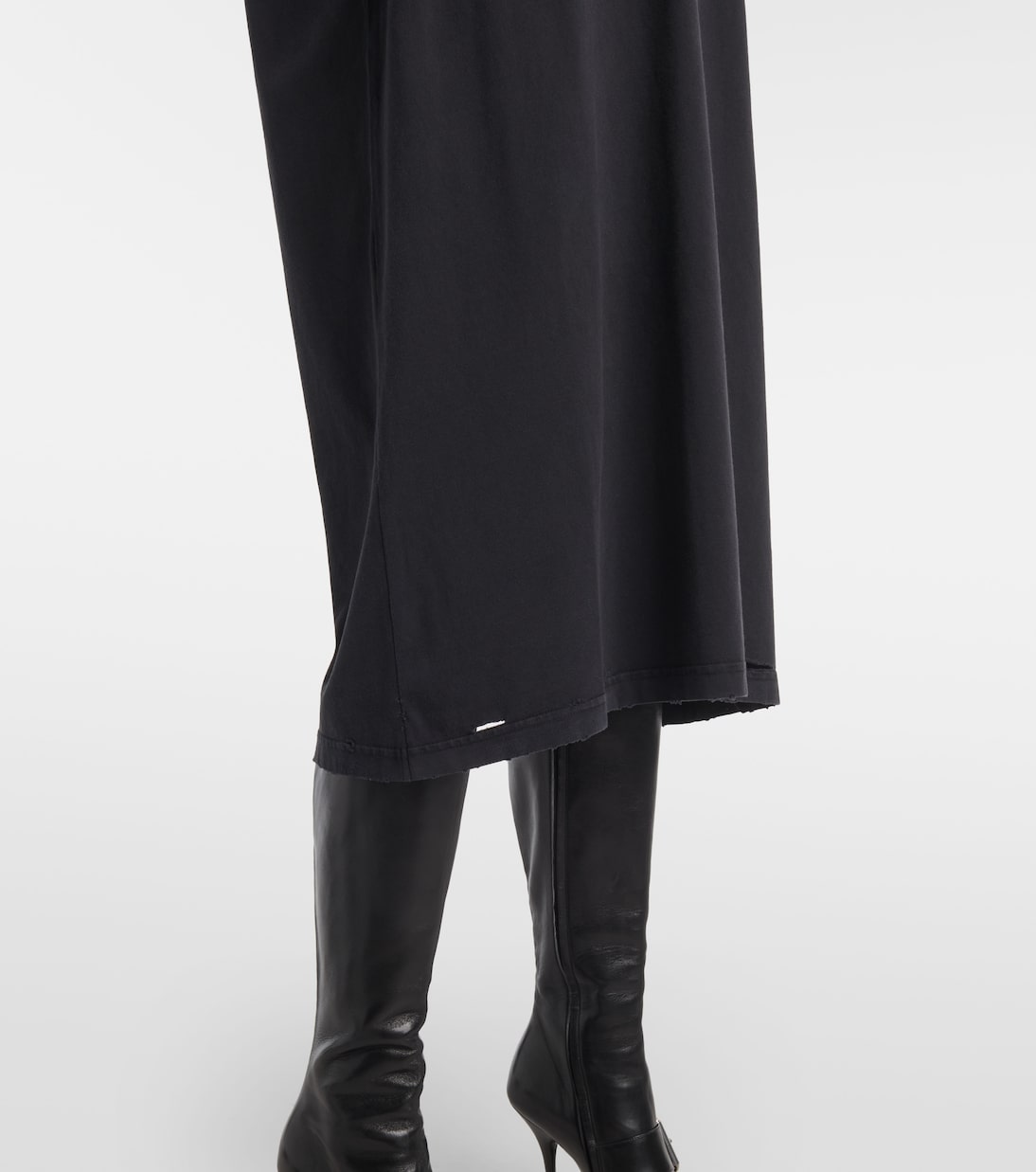 Vestido midi de algodón | Balenciaga