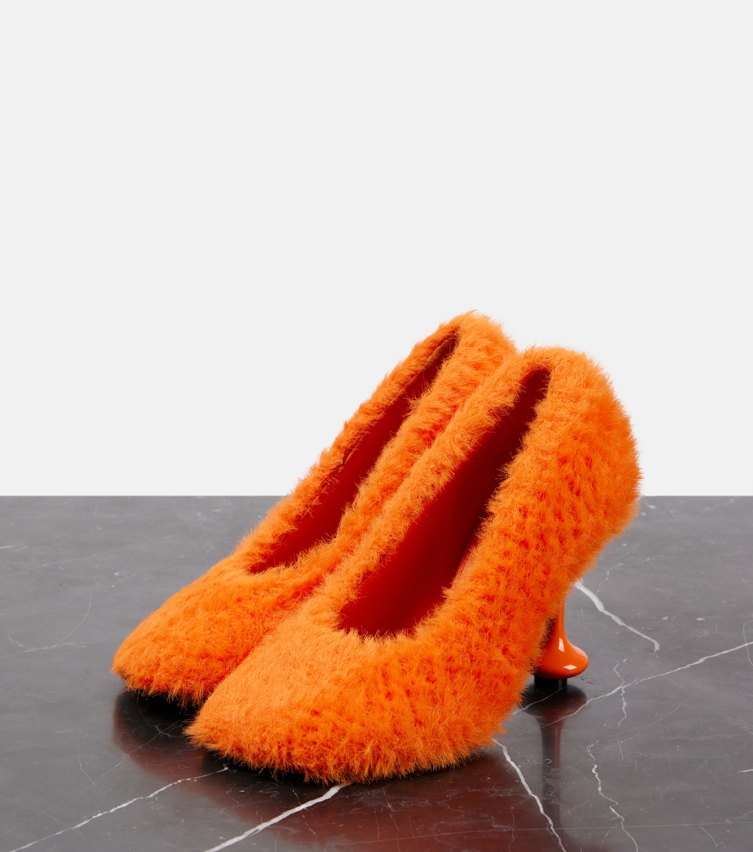 Escarpins Toy 90 en shearling synthétique | Loewe