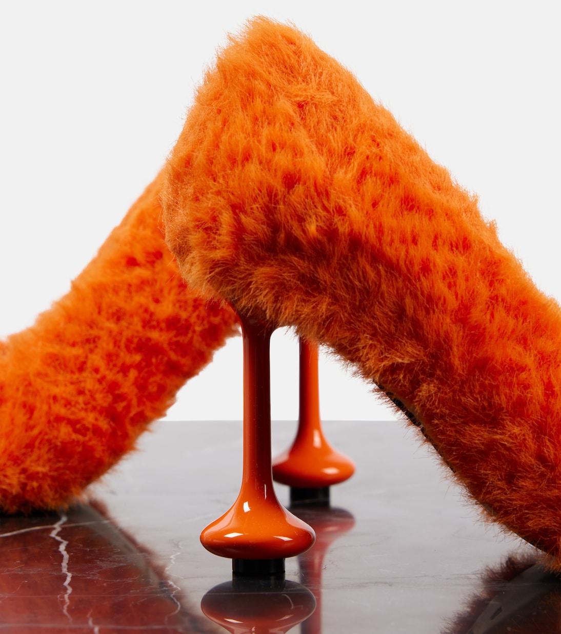 Escarpins Toy 90 en shearling synthétique | Loewe
