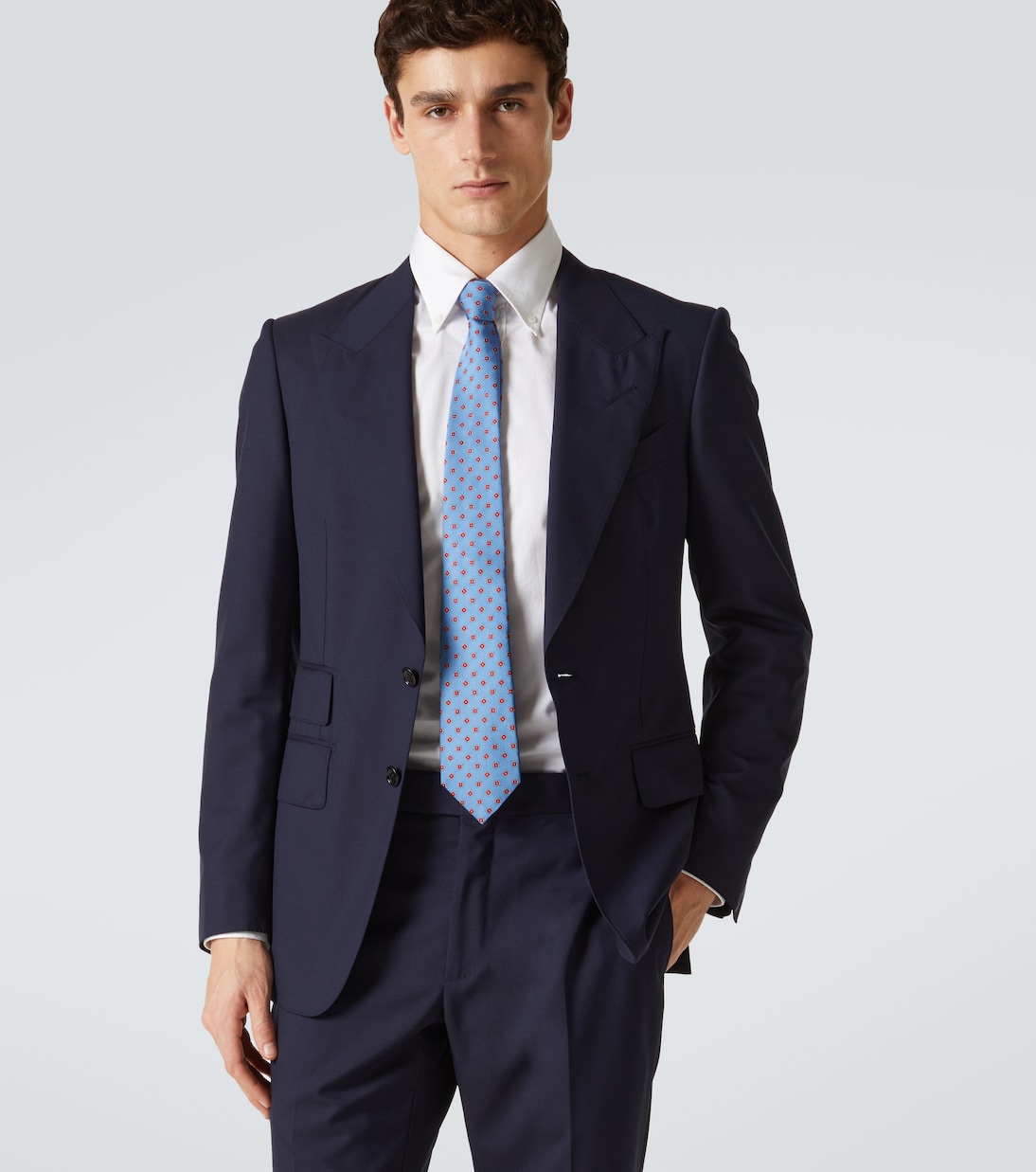 Cravatta in twill di seta | Canali