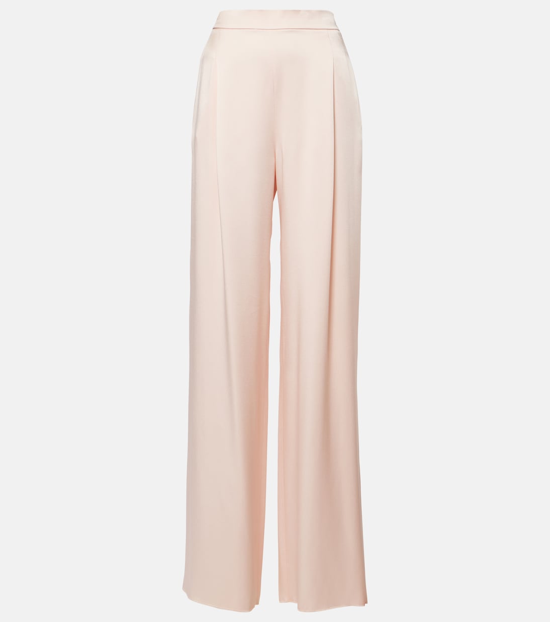 Pantaloni a gamba larga Ieti in raso | Max Mara