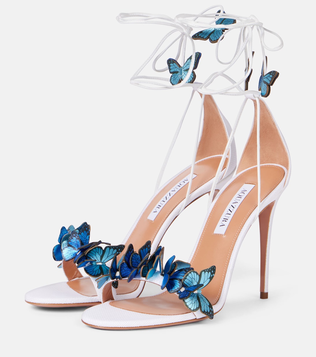 Sandales Papillon 105 en cuir | Aquazzura