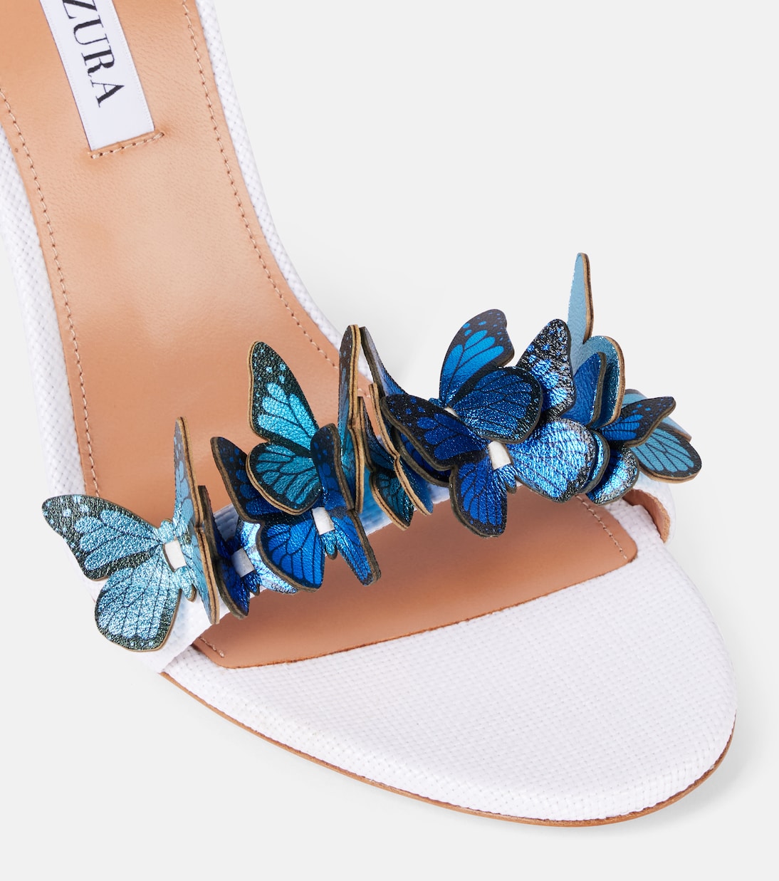 Sandales Papillon 105 en cuir | Aquazzura