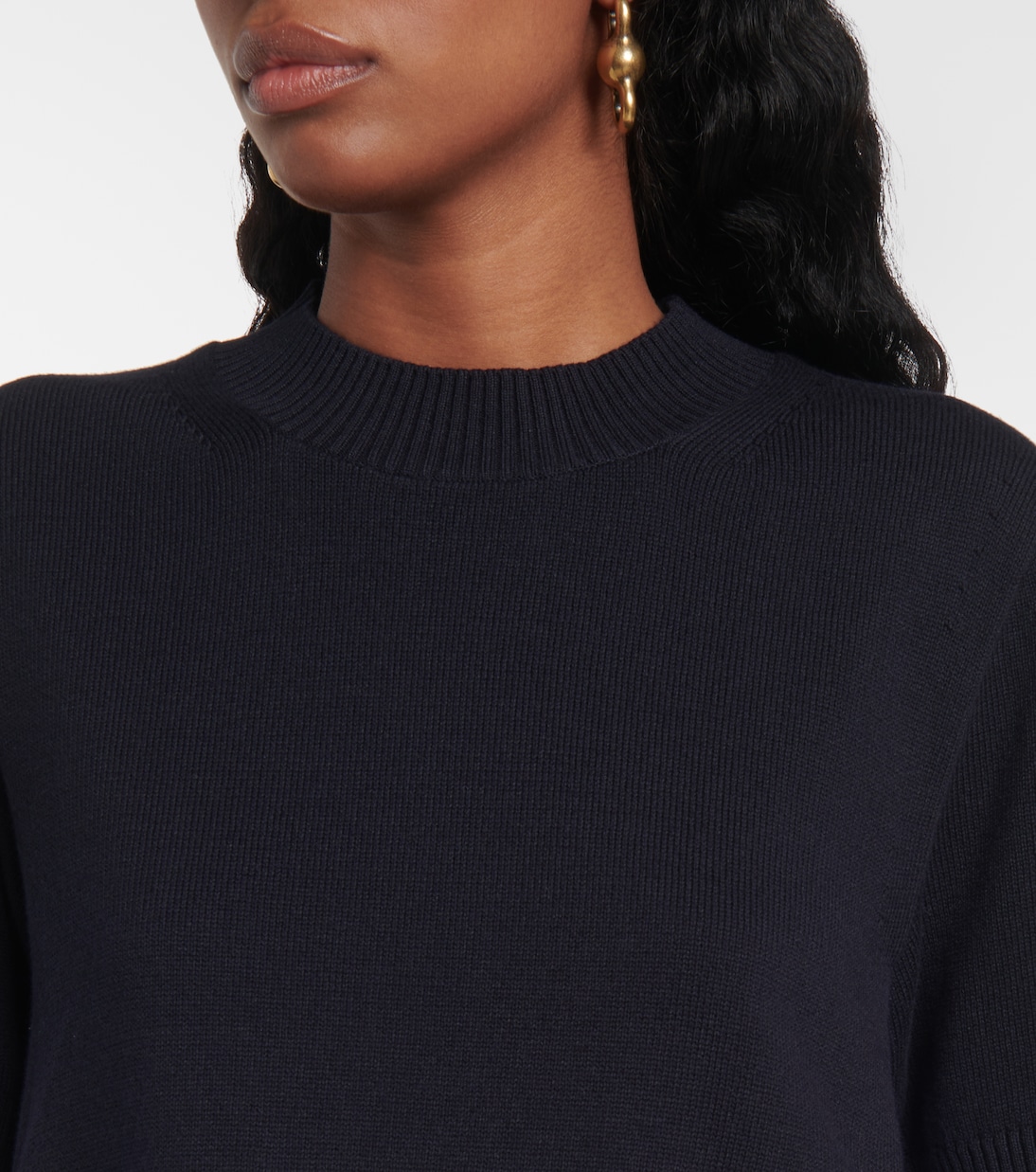 Pullover in misto cotone e popeline | Sacai
