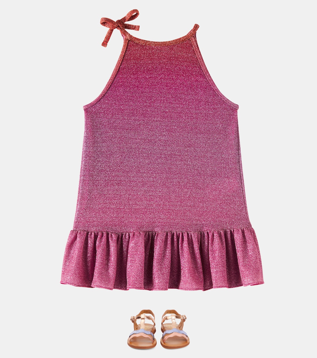 Robe Lumière en lamé | Oséree Kids