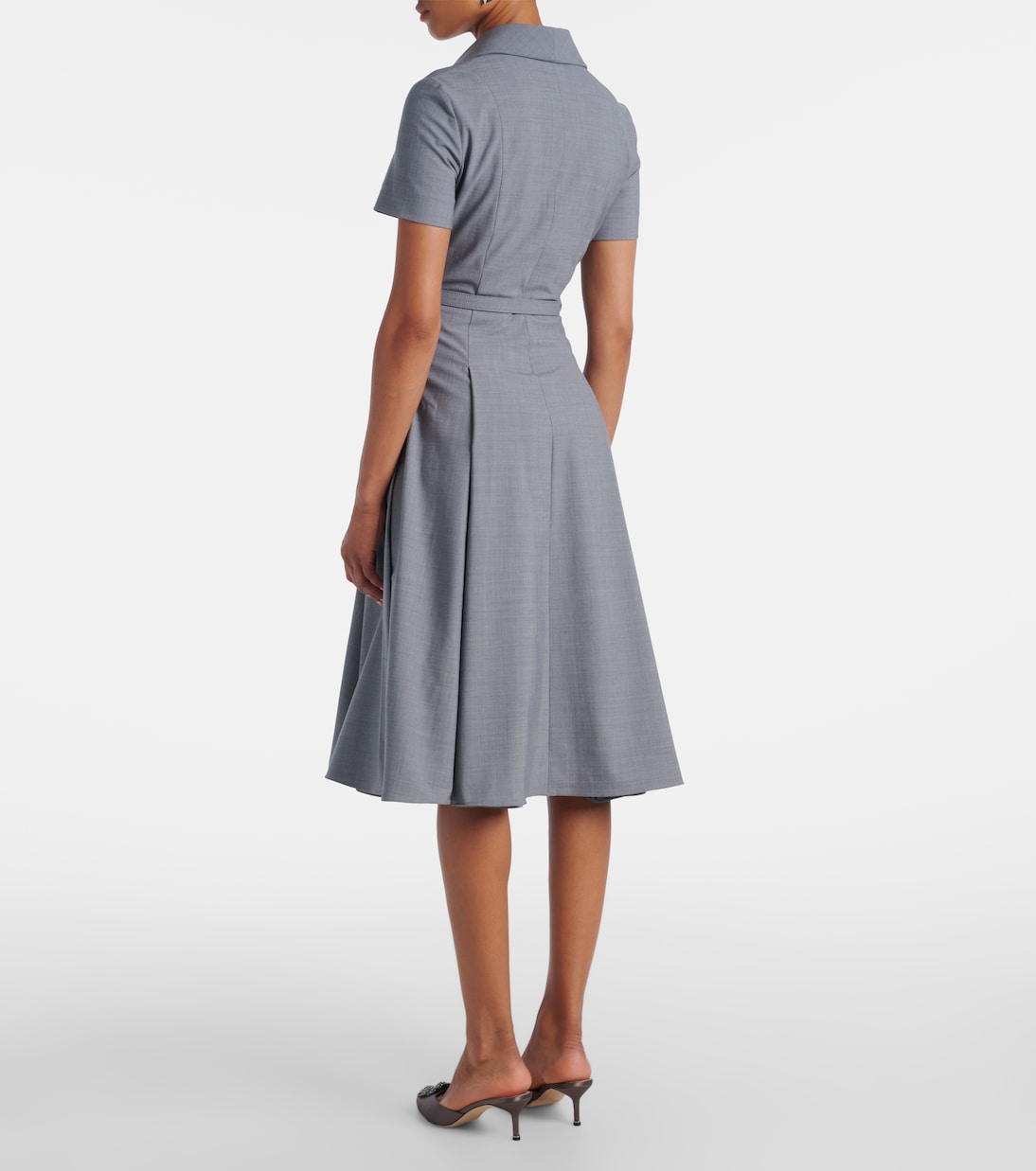 Vestido midi Iwona con cinturón | Emilia Wickstead