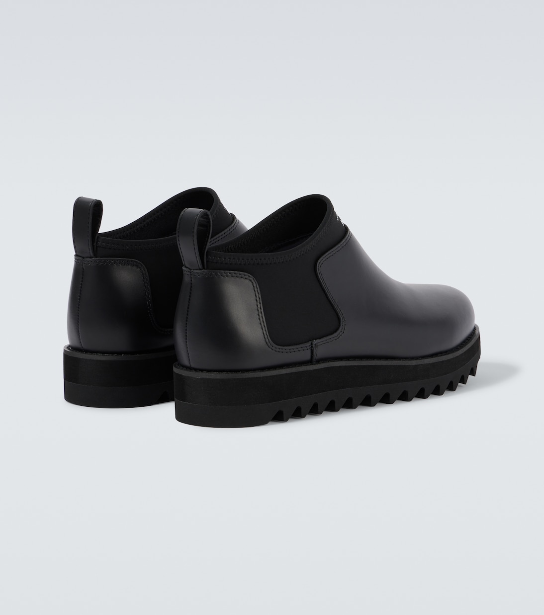 Bottes en cuir à logo | Comme des Garçons Homme