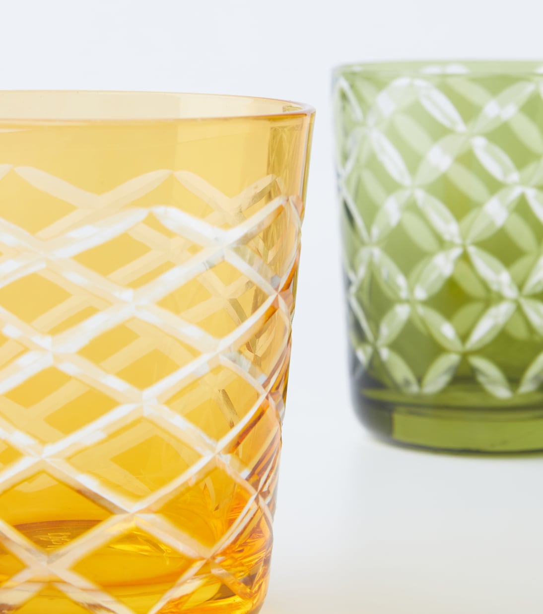 Set Cuttings aus sechs Tumbler-Gläsern | Polspotten
