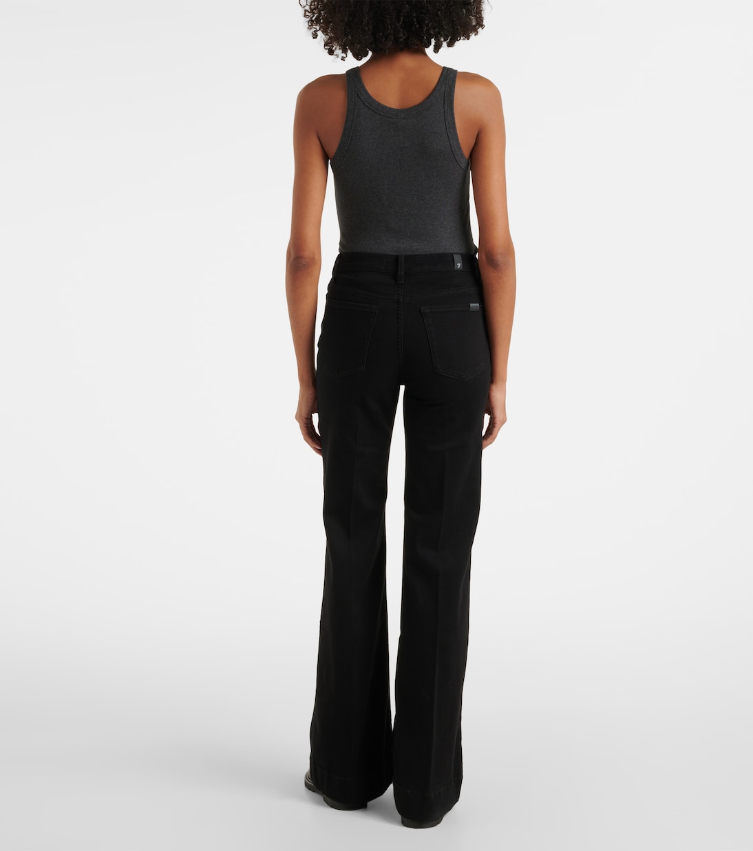 Jean droit Modern Dojo à taille haute | 7 For All Mankind