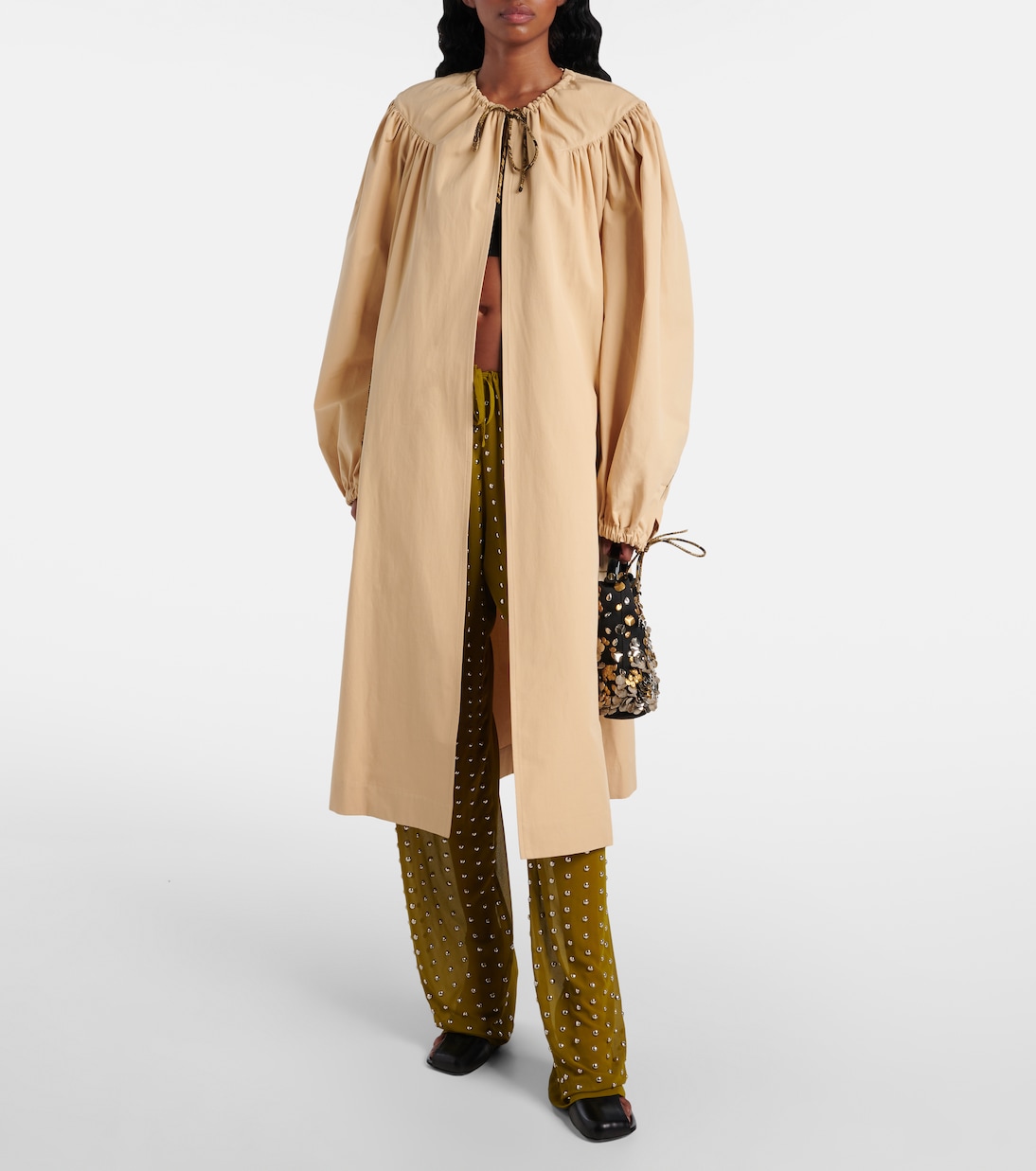 Mantel aus Baumwollpopeline | Dries Van Noten