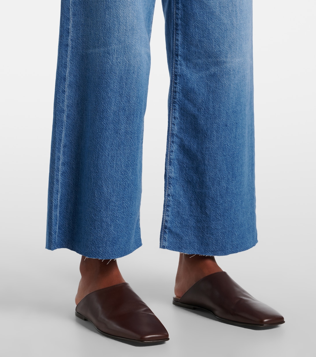 Jeans anchos Saige de tiro medio | AG Jeans