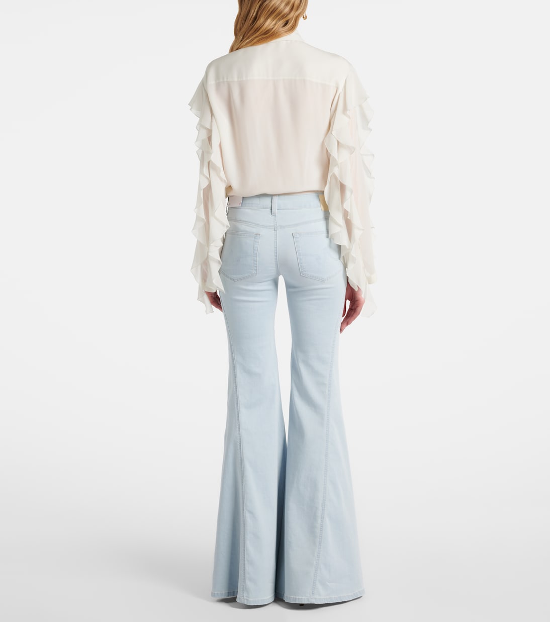 Jeans flared Ibiza a vita alta | AG Jeans
