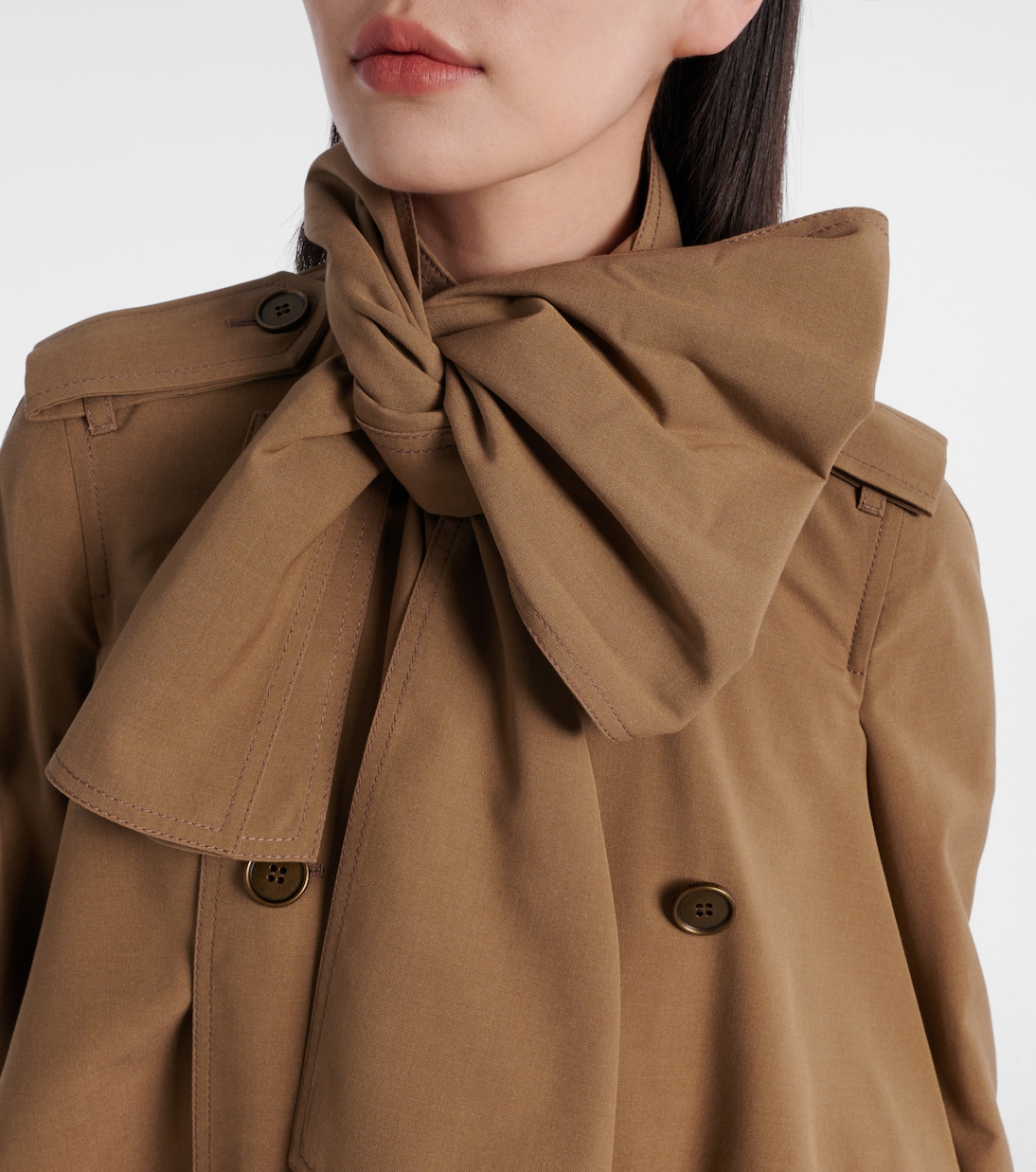 Trench-coat en soie | Burberry