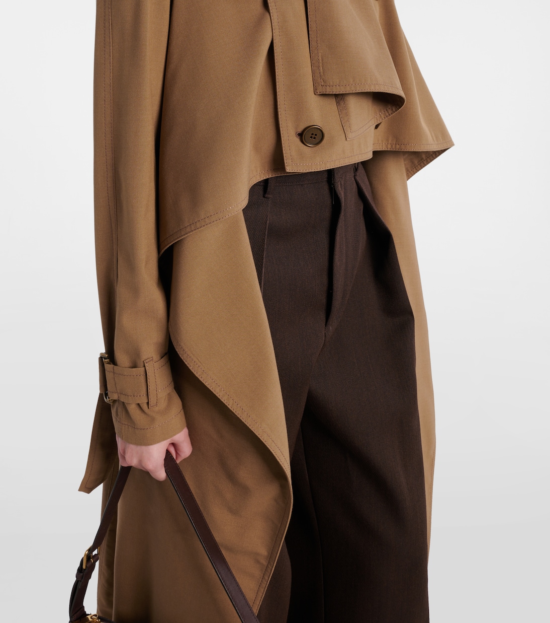 Trench-coat en soie | Burberry