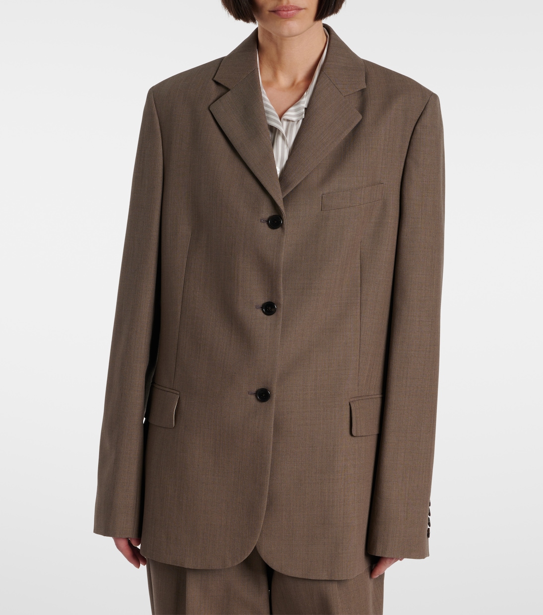 Blazer Kimiko in seta e lana | The Row