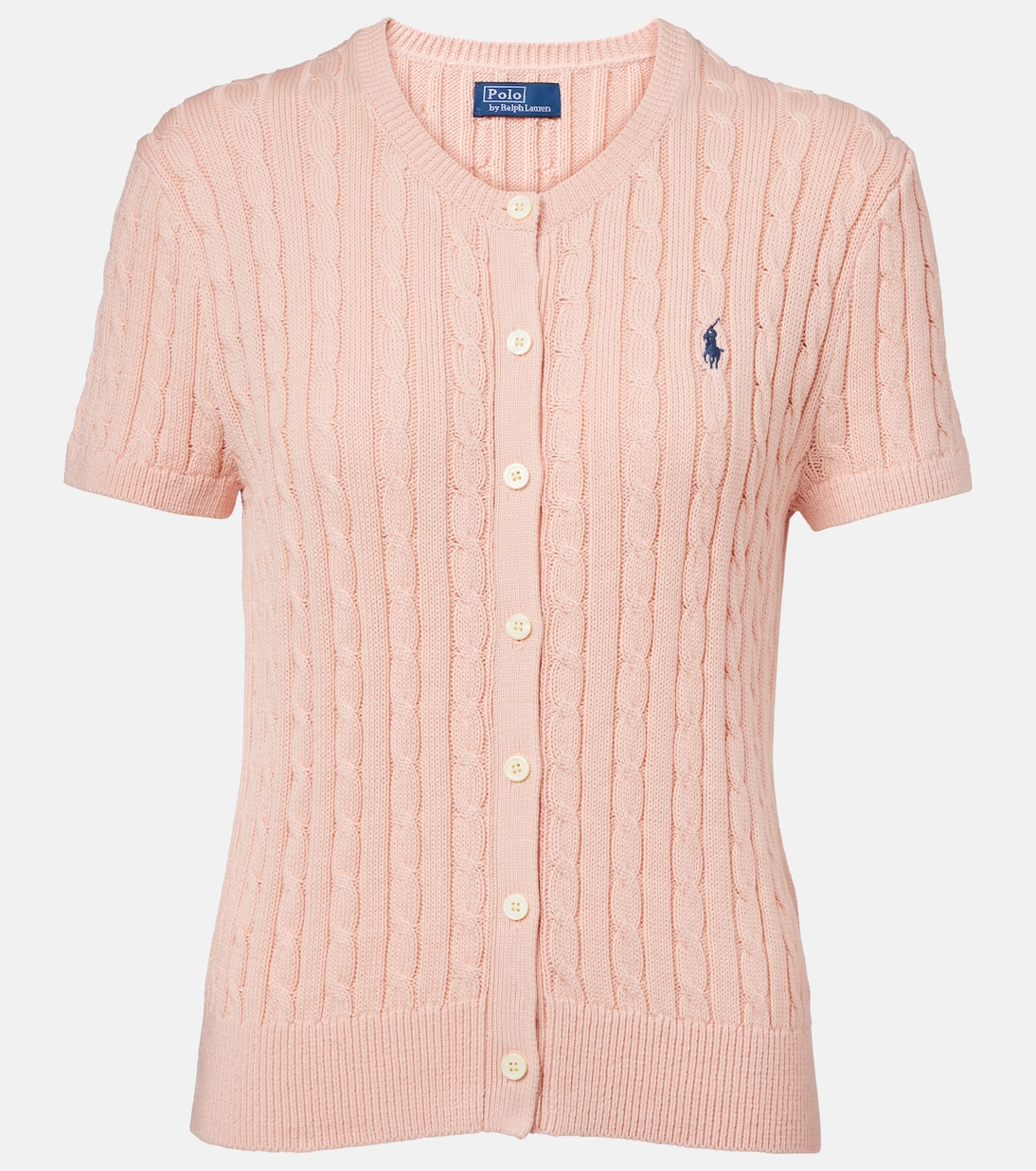 Cárdigan trenzado de algodón | Polo Ralph Lauren