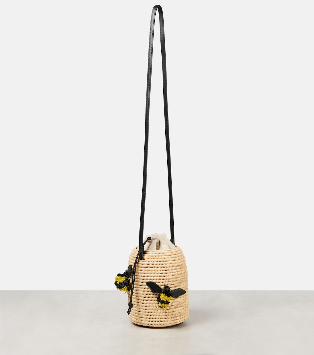 Paula's Ibiza - Borsa a tracolla Beehive in rafia | Loewe