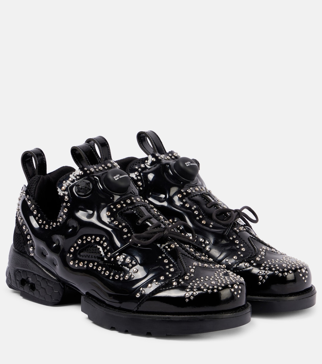 Studded brogue sneakers | Noir Kei Ninomiya