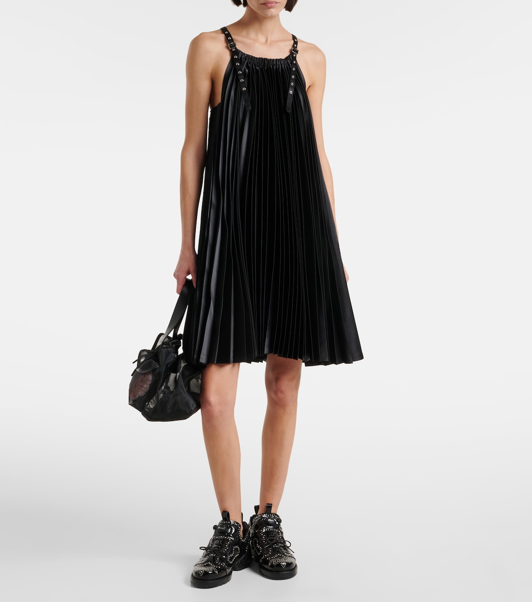 Studded brogue sneakers | Noir Kei Ninomiya