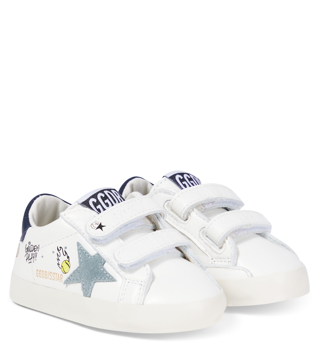 Baby Sneakers May School aus Leder | Golden Goose Kids