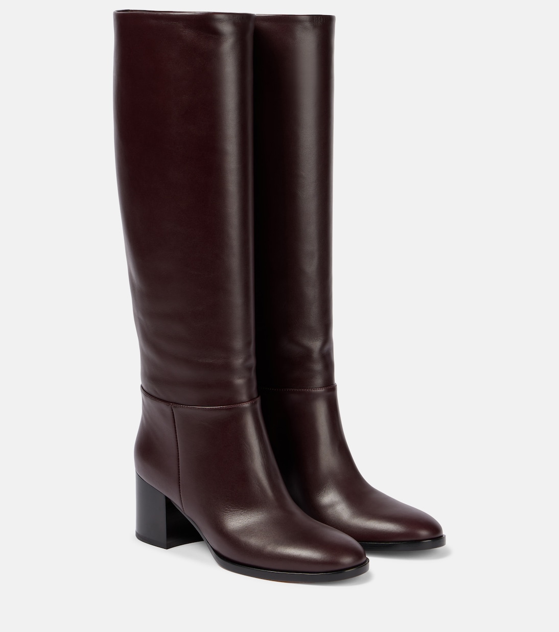 Botas altas Santiago de piel | Gianvito Rossi