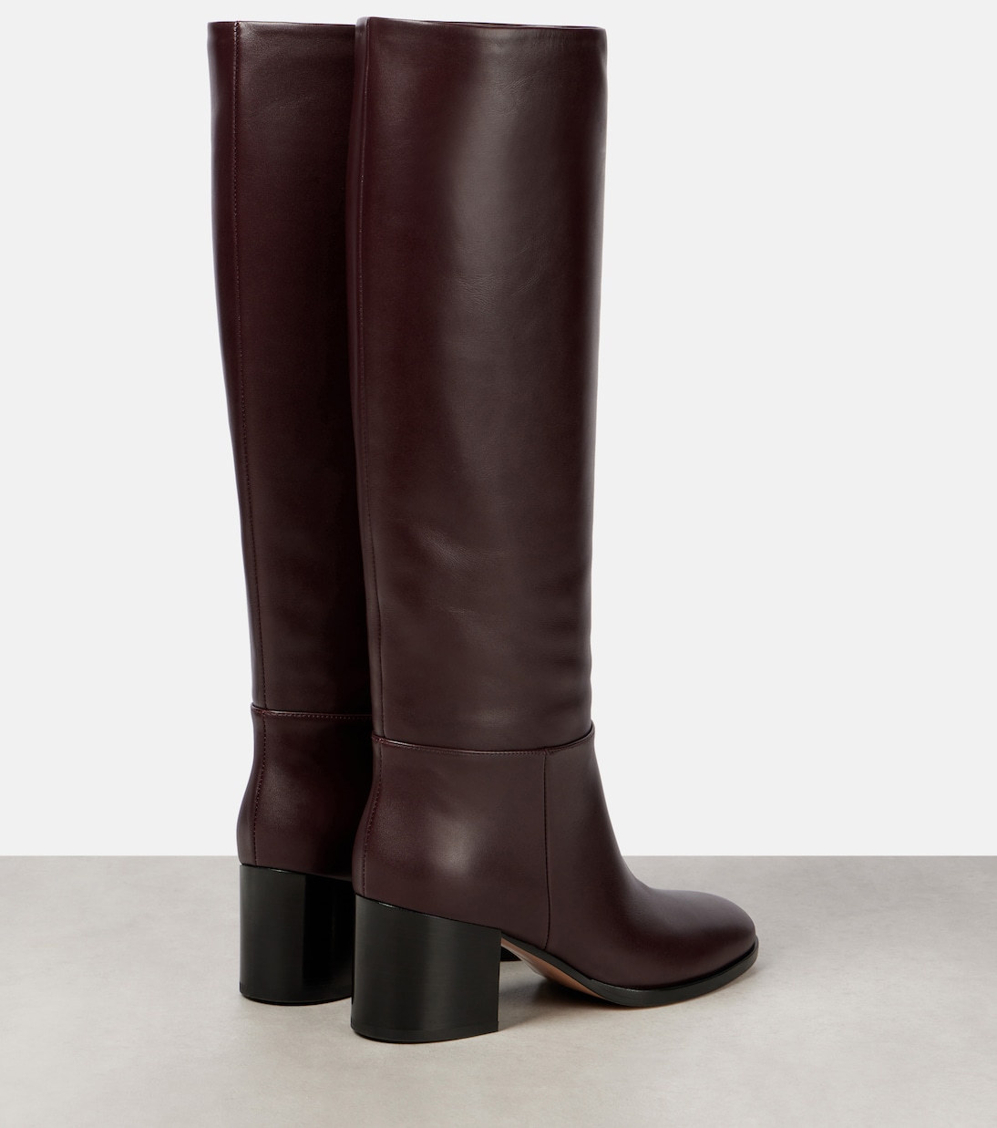 Botas altas Santiago de piel | Gianvito Rossi