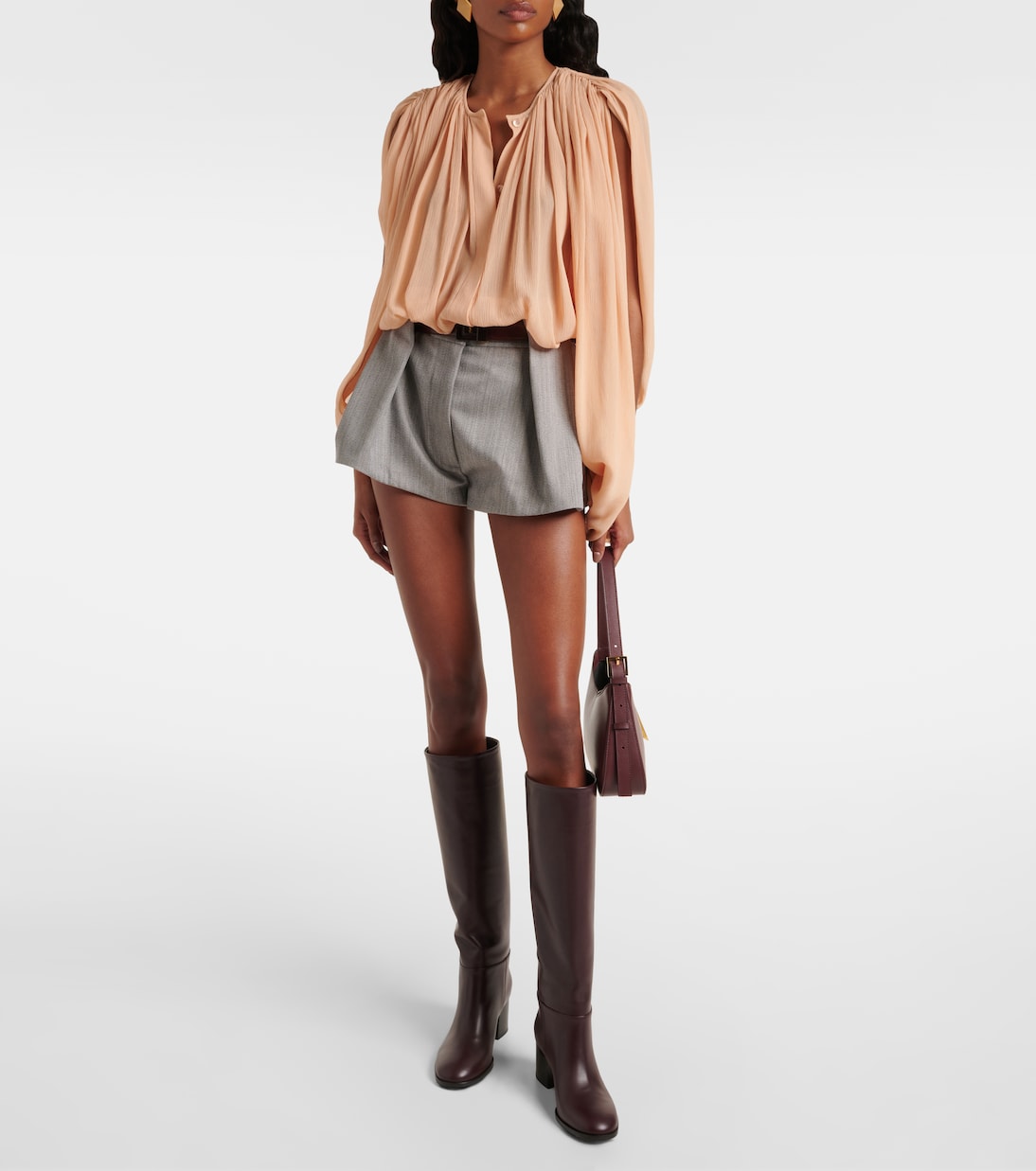 Botas altas Santiago de piel | Gianvito Rossi